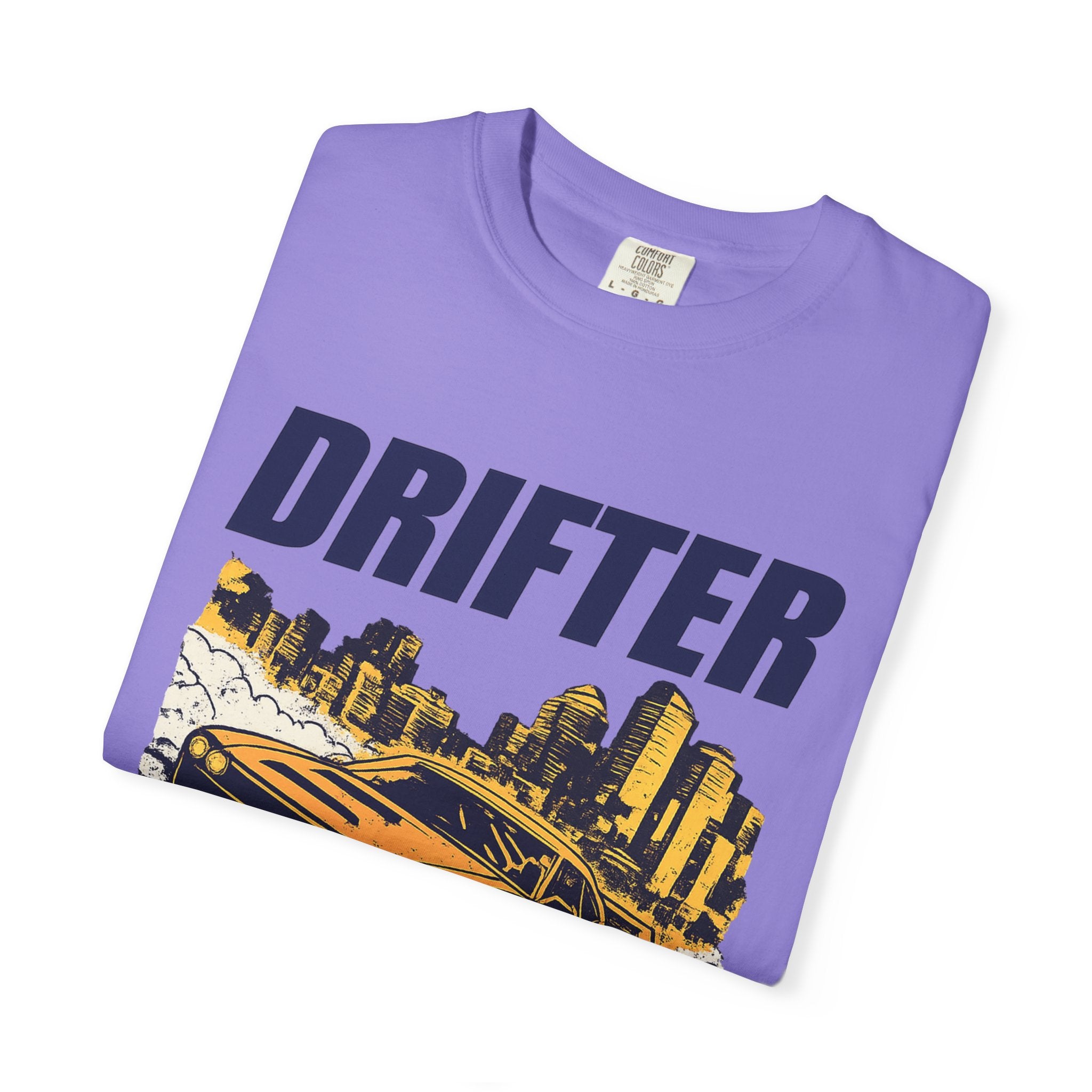 Drifter Street Racing T-Shirt — Retro Drift Car Graphic Tee