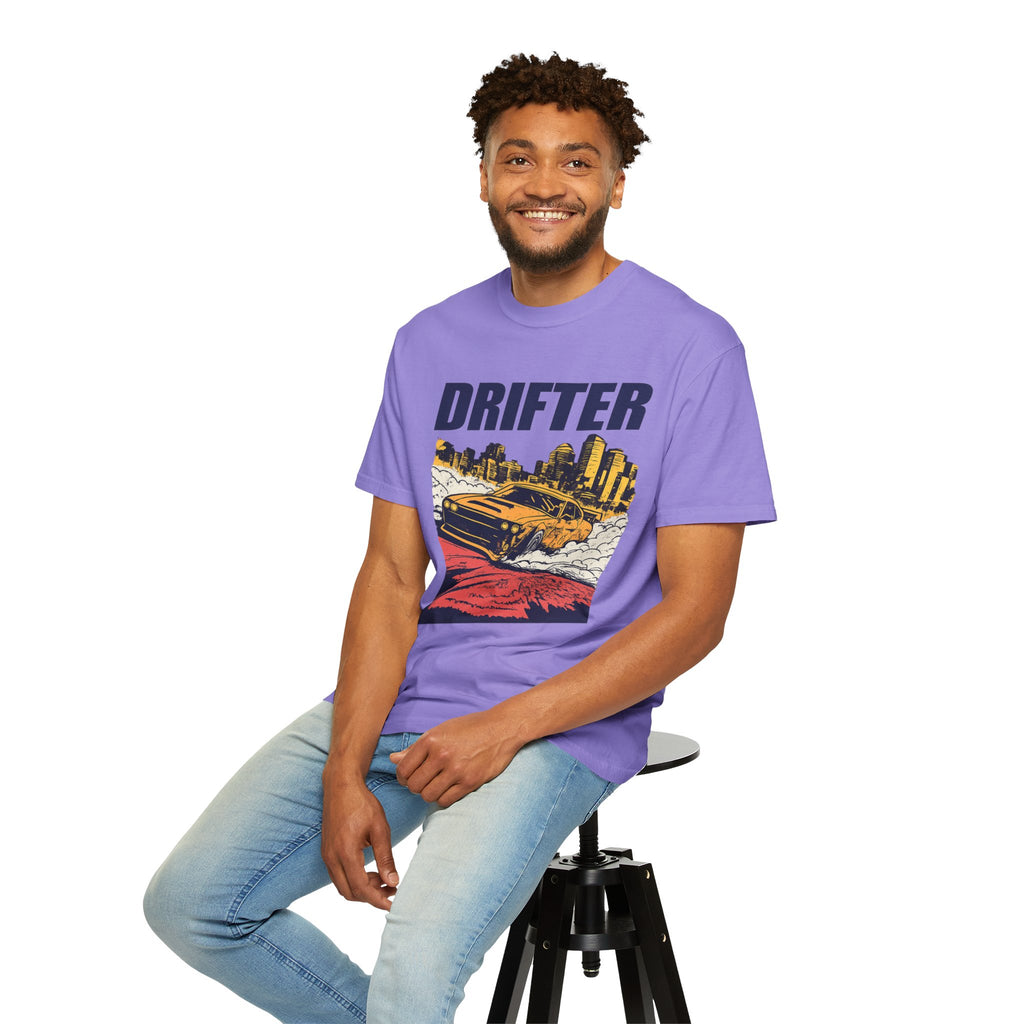 Drifter Street Racing T-Shirt — Retro Drift Car Graphic Tee