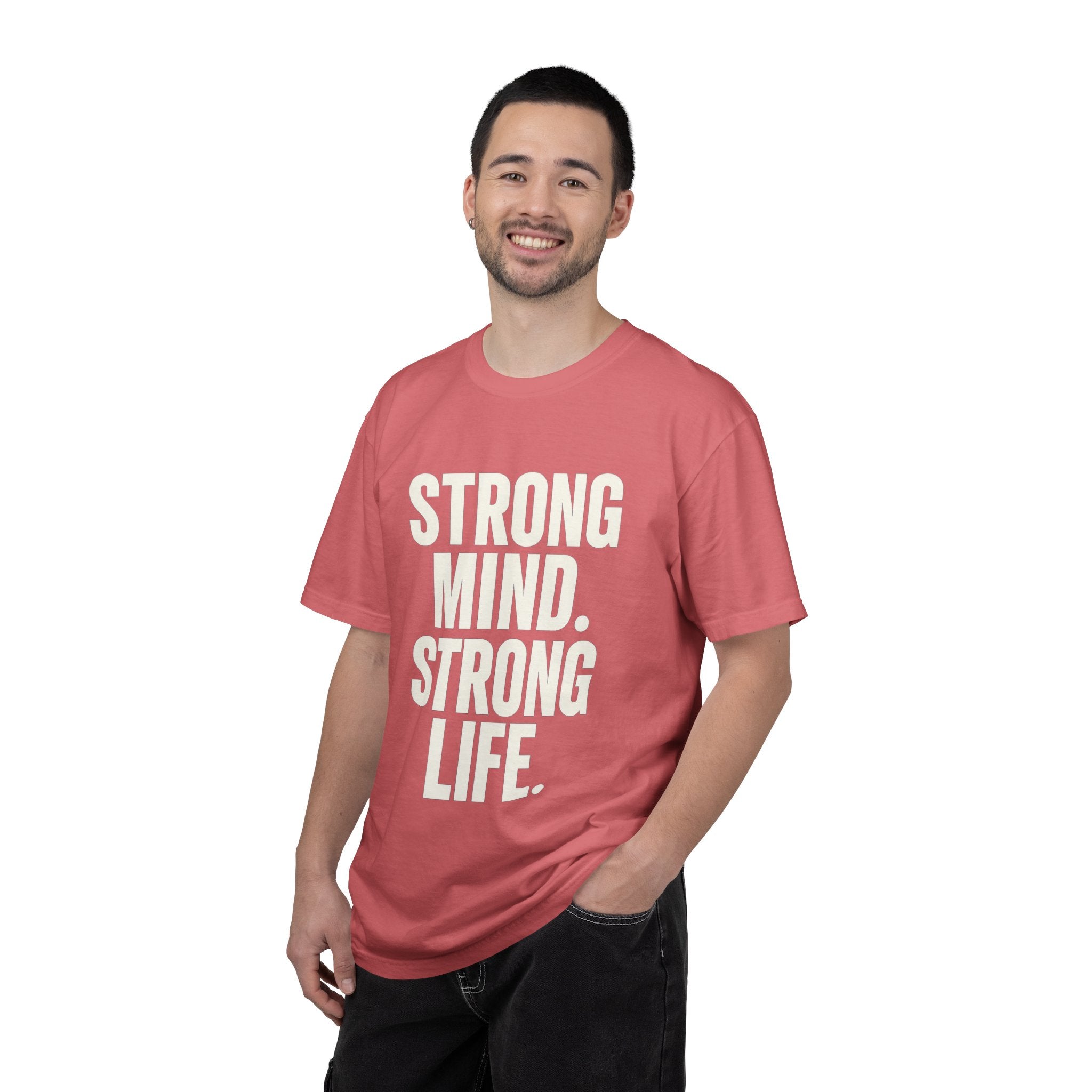 Strong Mind Strong Life Tee — Motivational Graphic T-Shirt