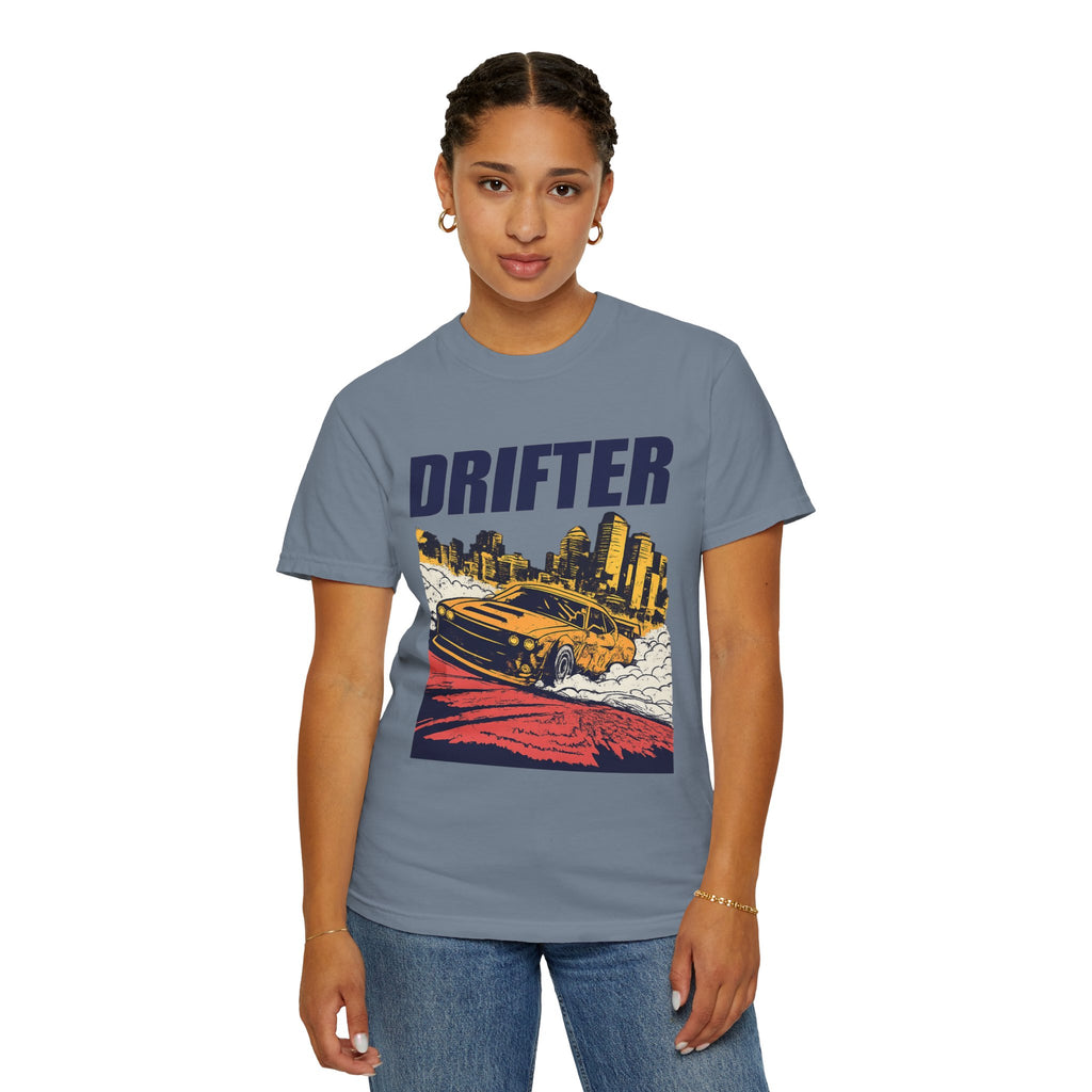 Drifter Street Racing T-Shirt — Retro Drift Car Graphic Tee