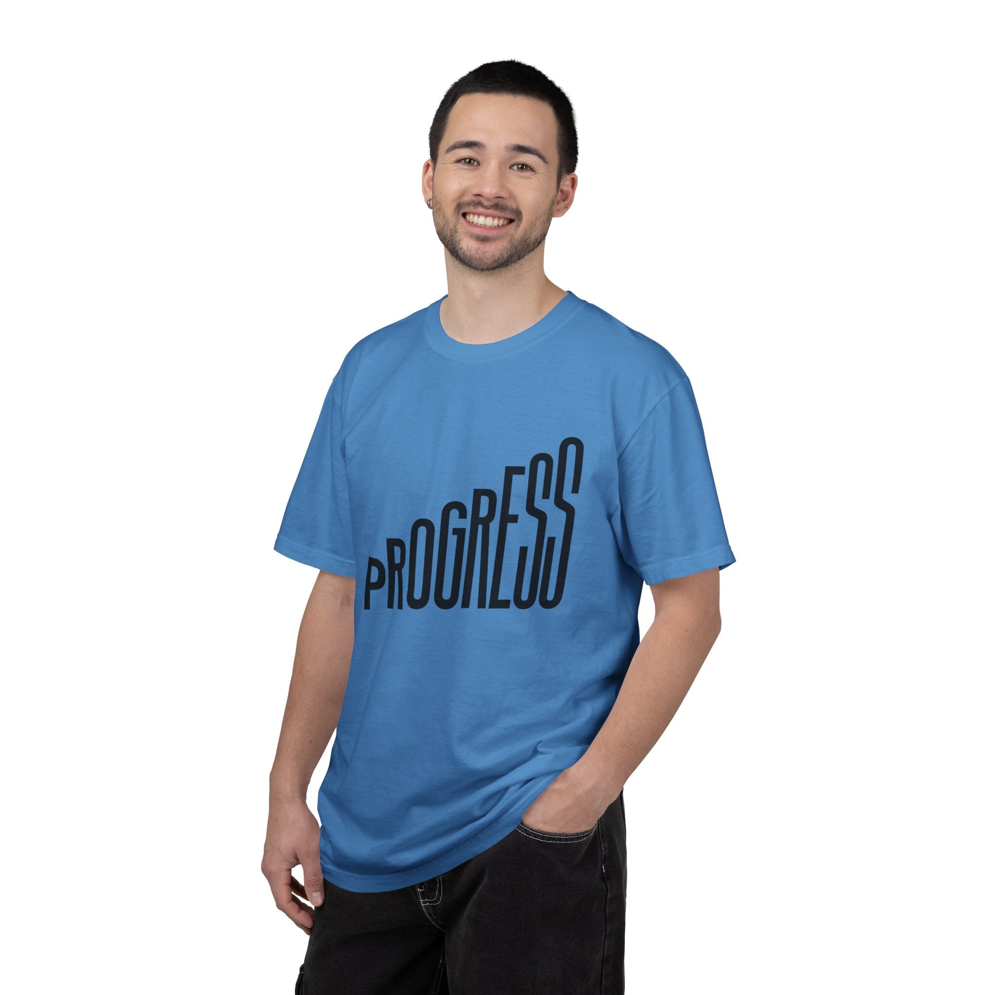 Progress Graphic T-Shirt — Modern Motivational Tee