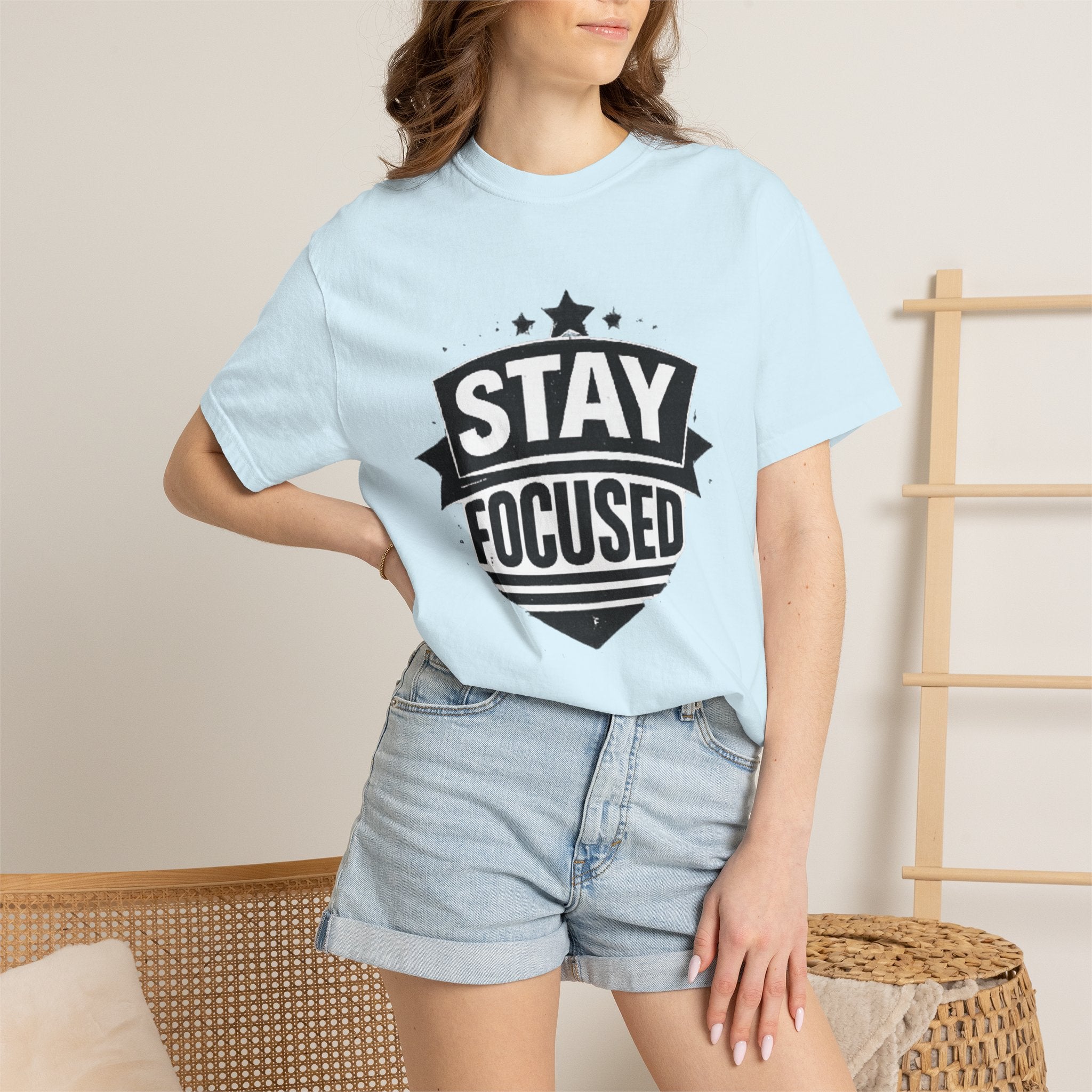 Stay Focused T-Shirt — Motivational Graphic Tee
