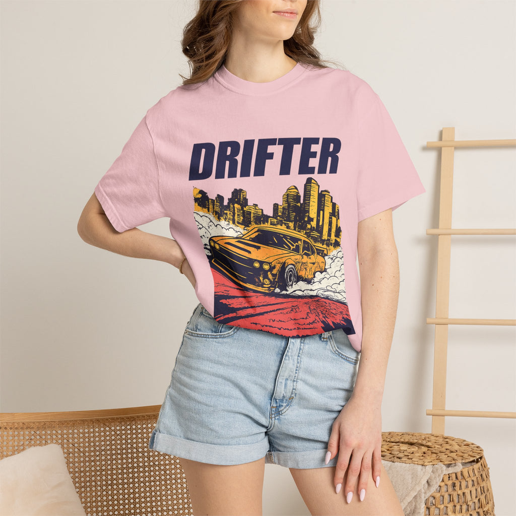 Drifter Street Racing T-Shirt — Retro Drift Car Graphic Tee