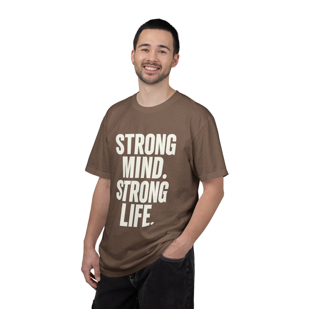 Strong Mind Strong Life Tee — Motivational Graphic T-Shirt