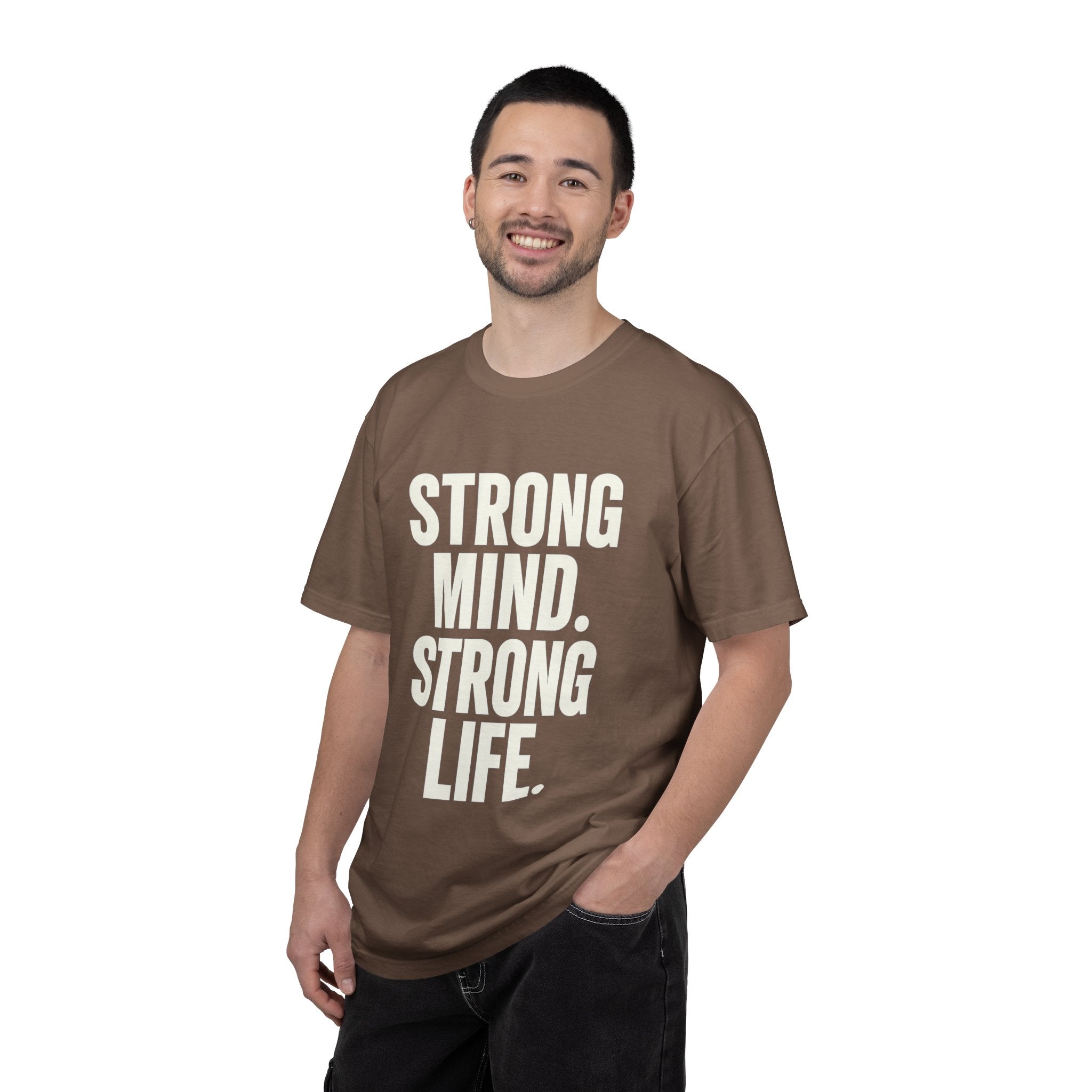 Strong Mind Strong Life Tee — Motivational Graphic T-Shirt