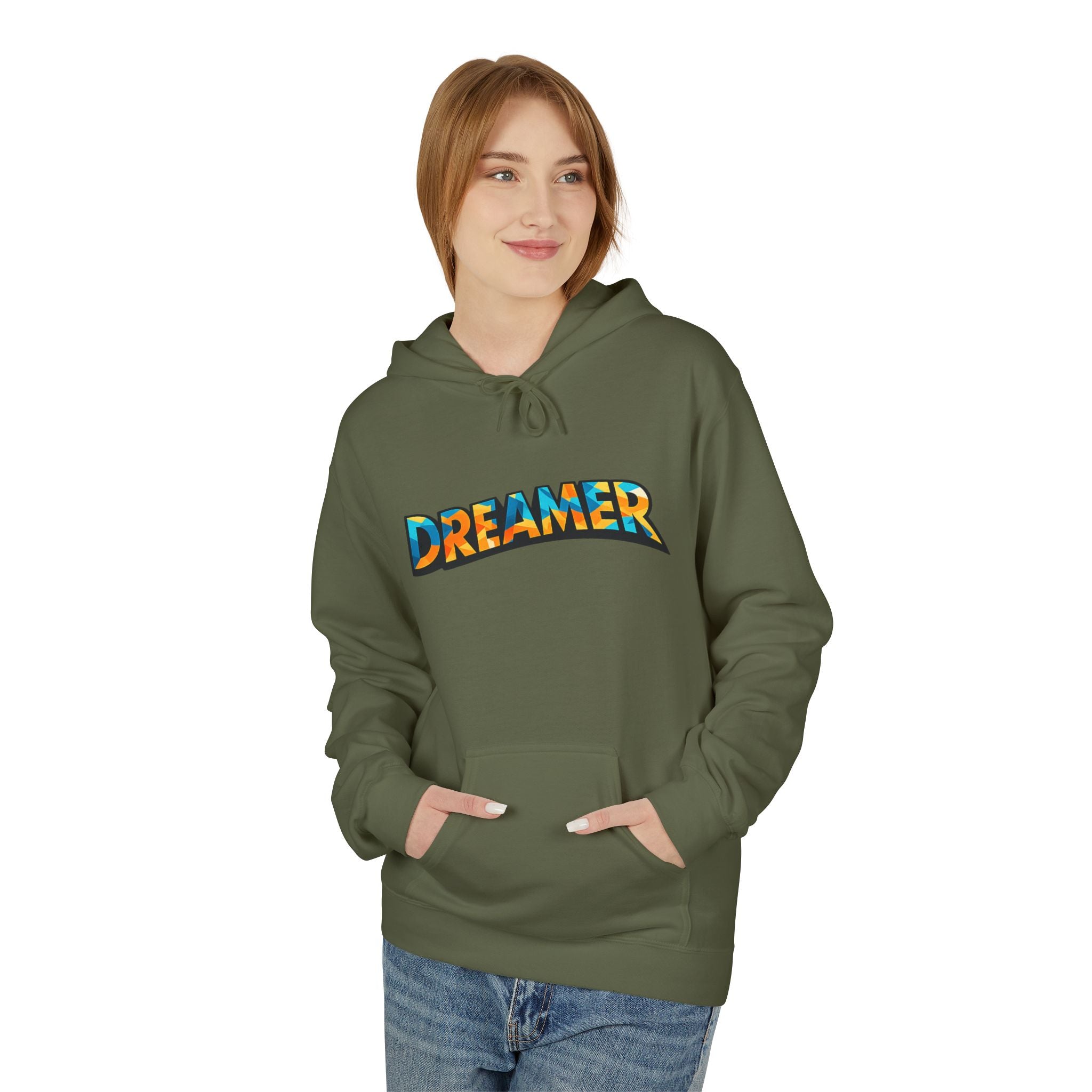 Dreamer Hoodie — Colorful Retro Graphic Pullover