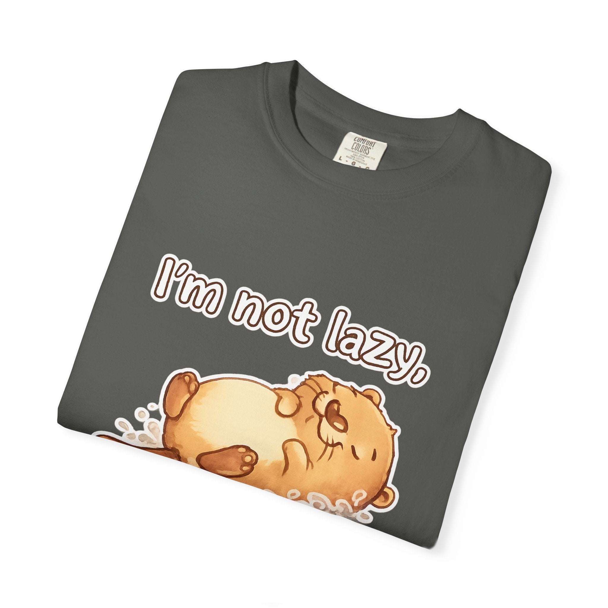 Funny 'I'm Not Lazy, I'm in Energy Saving Mode' T-Shirt