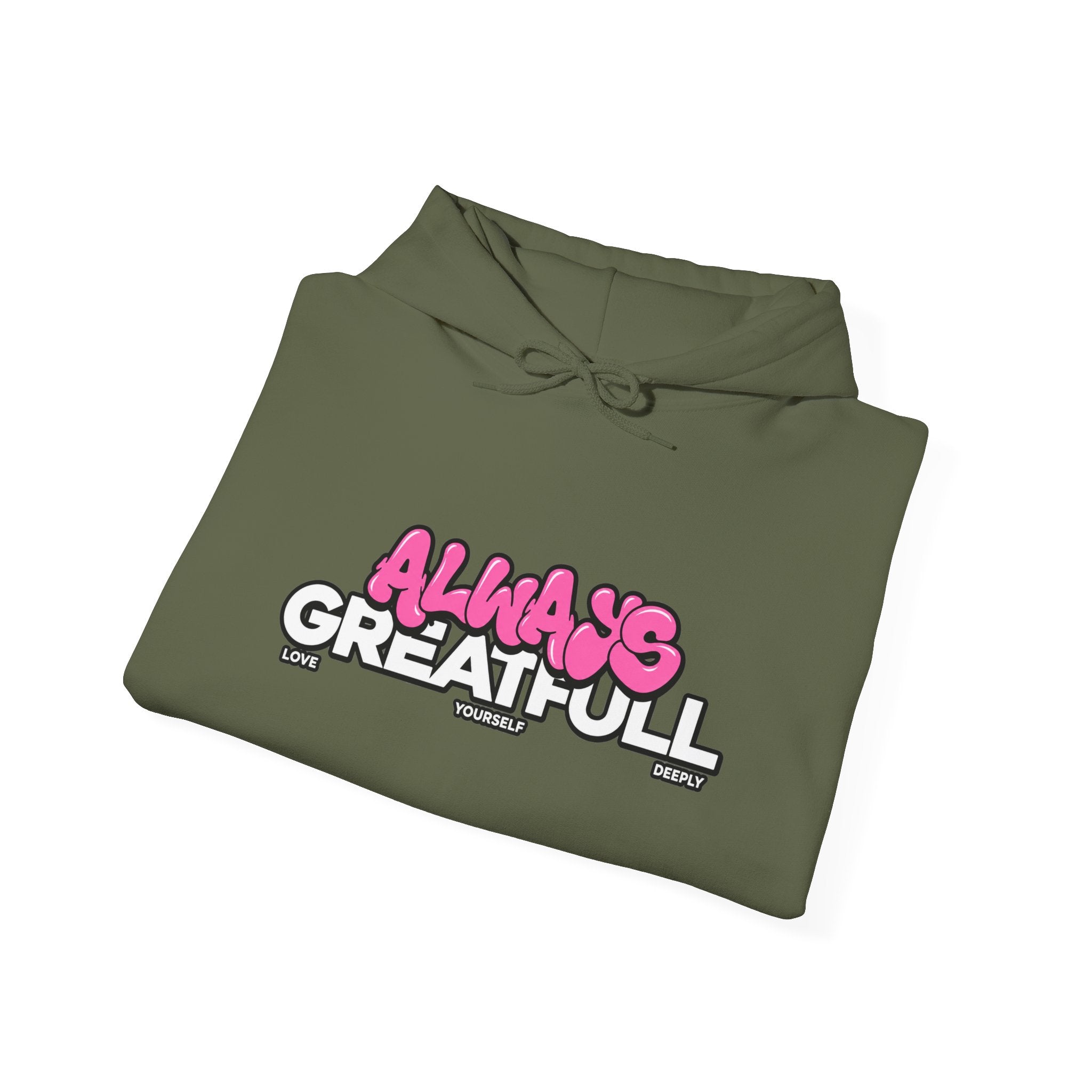 Always Great Full Hoodie — Positive Graphic Pullover