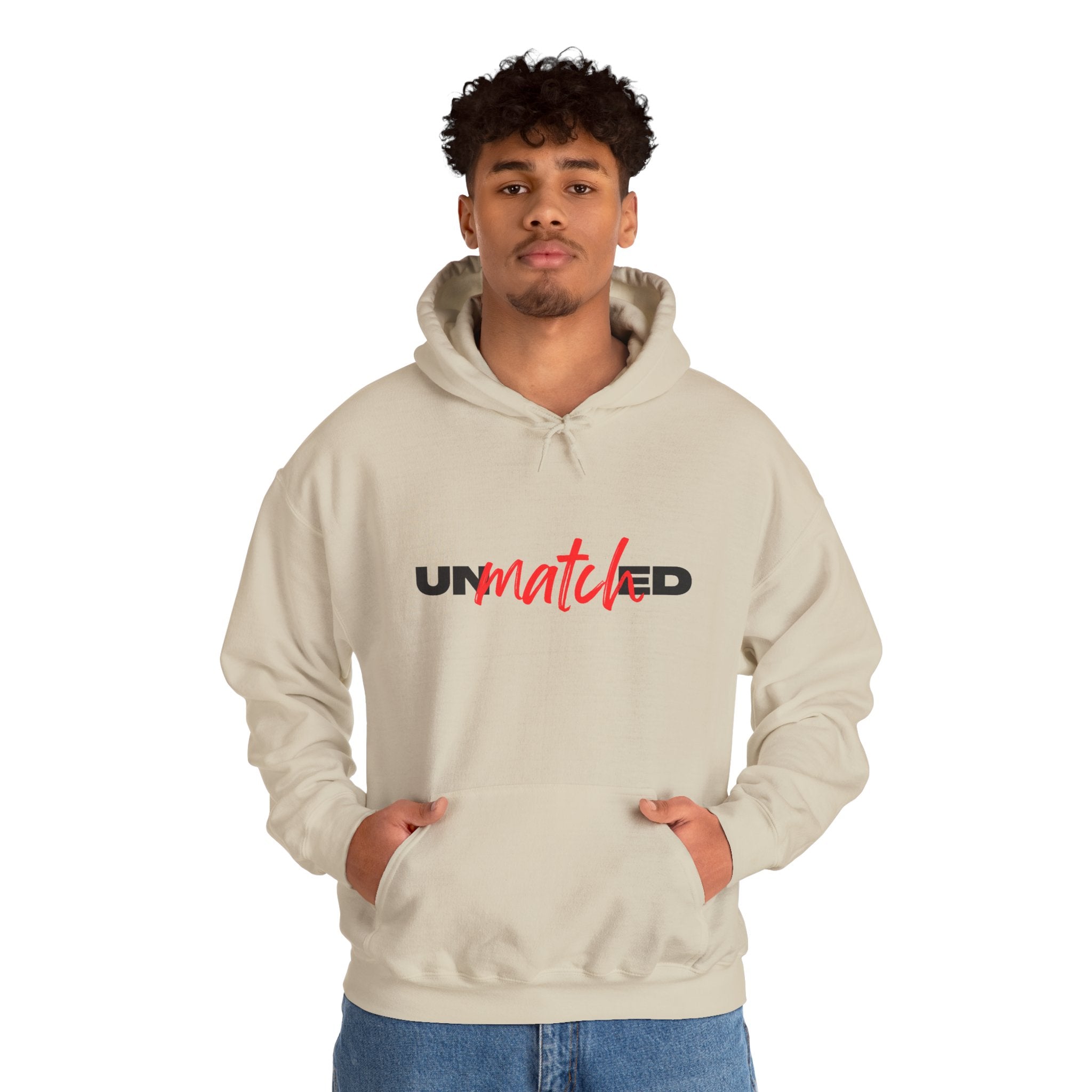 Unmatched Hoodie - Bold Script Logo Pullover