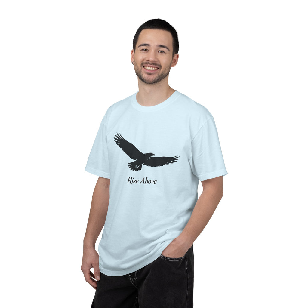 Rise Above Eagle T-Shirt — Inspirational Eagle Graphic Tee