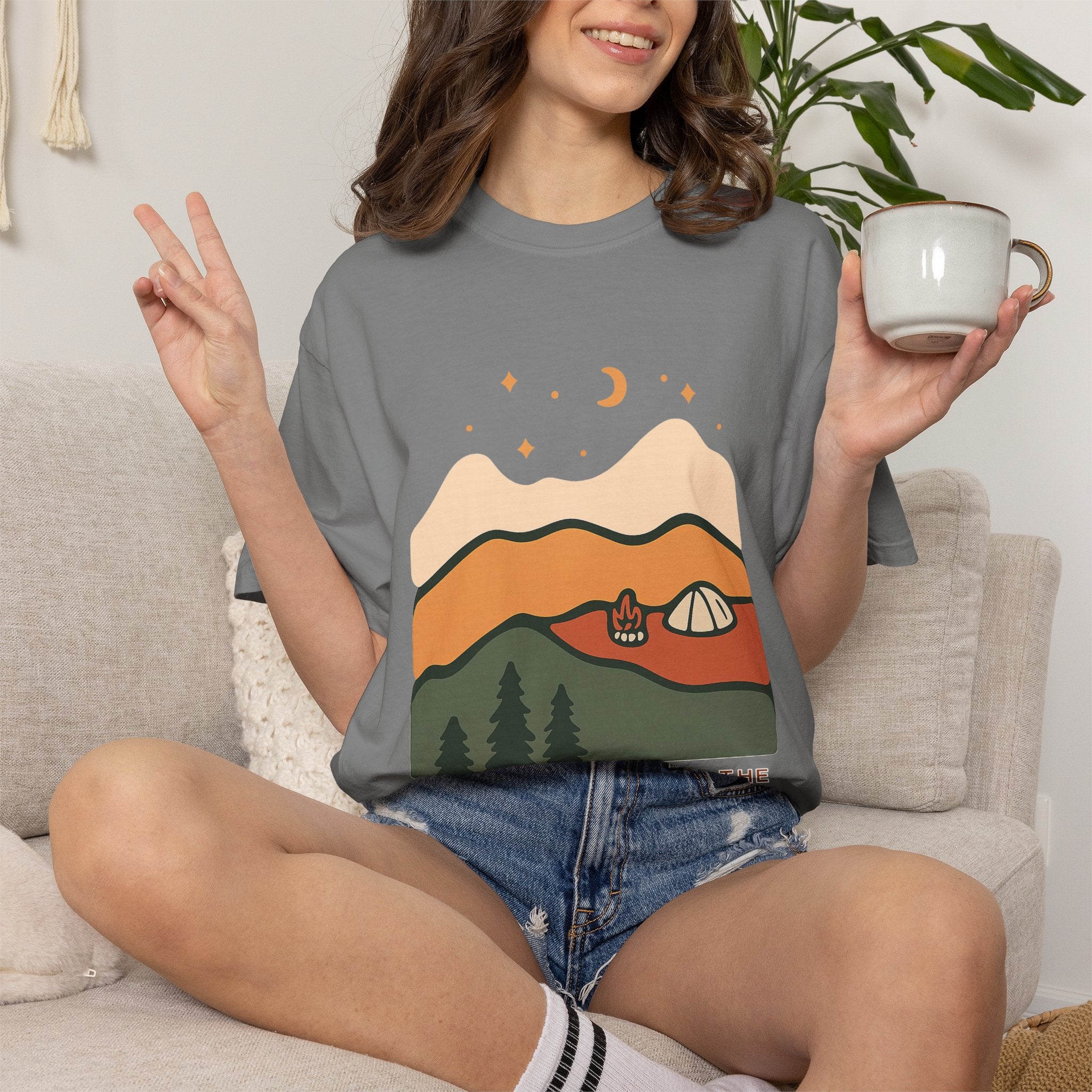 Life Is Better in the Mountains T-Shirt — Camping Mountain Graphic Tee