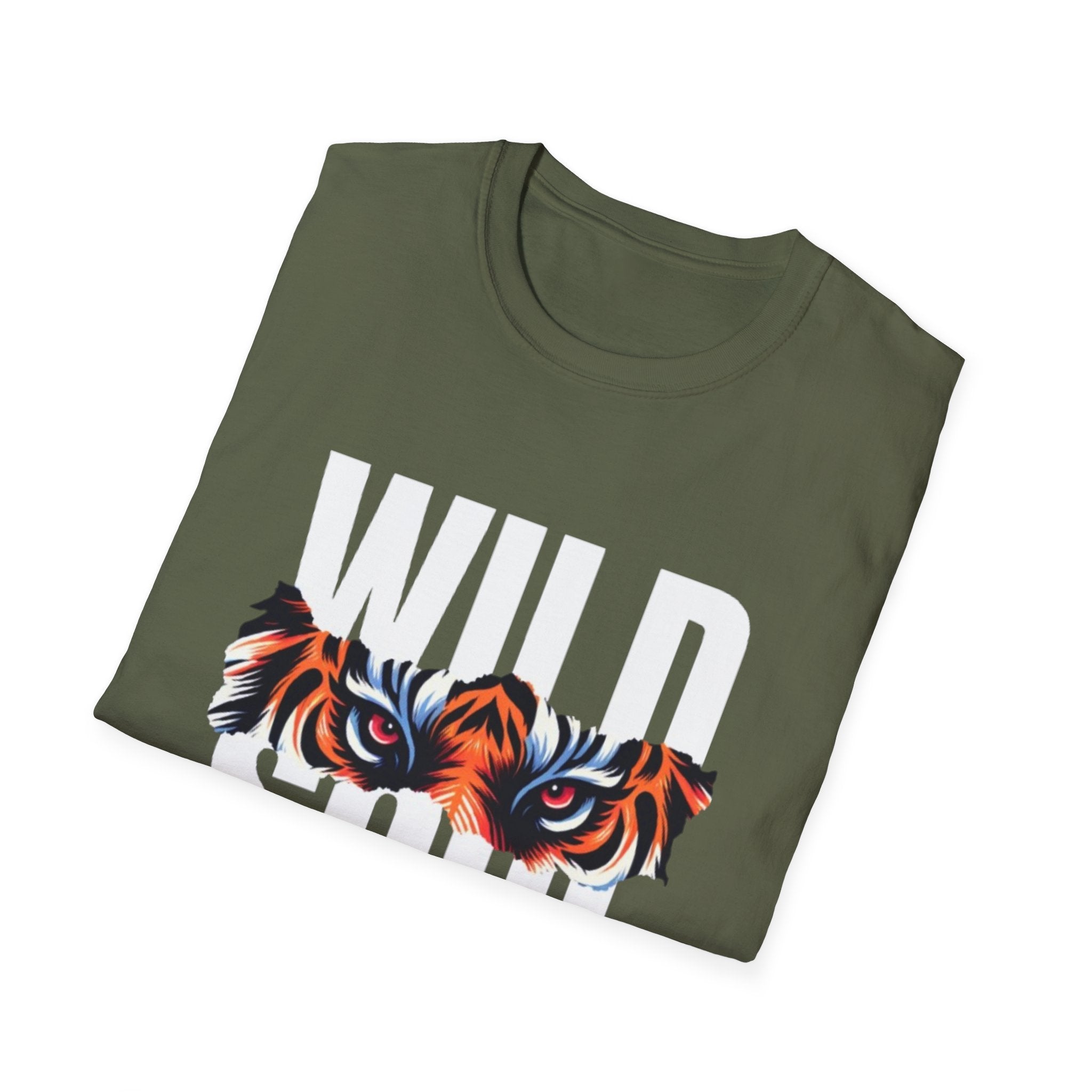 Wild Soul T-Shirt – "Wild Soul Will Never Die" Tiger Eyes Graphic Tee