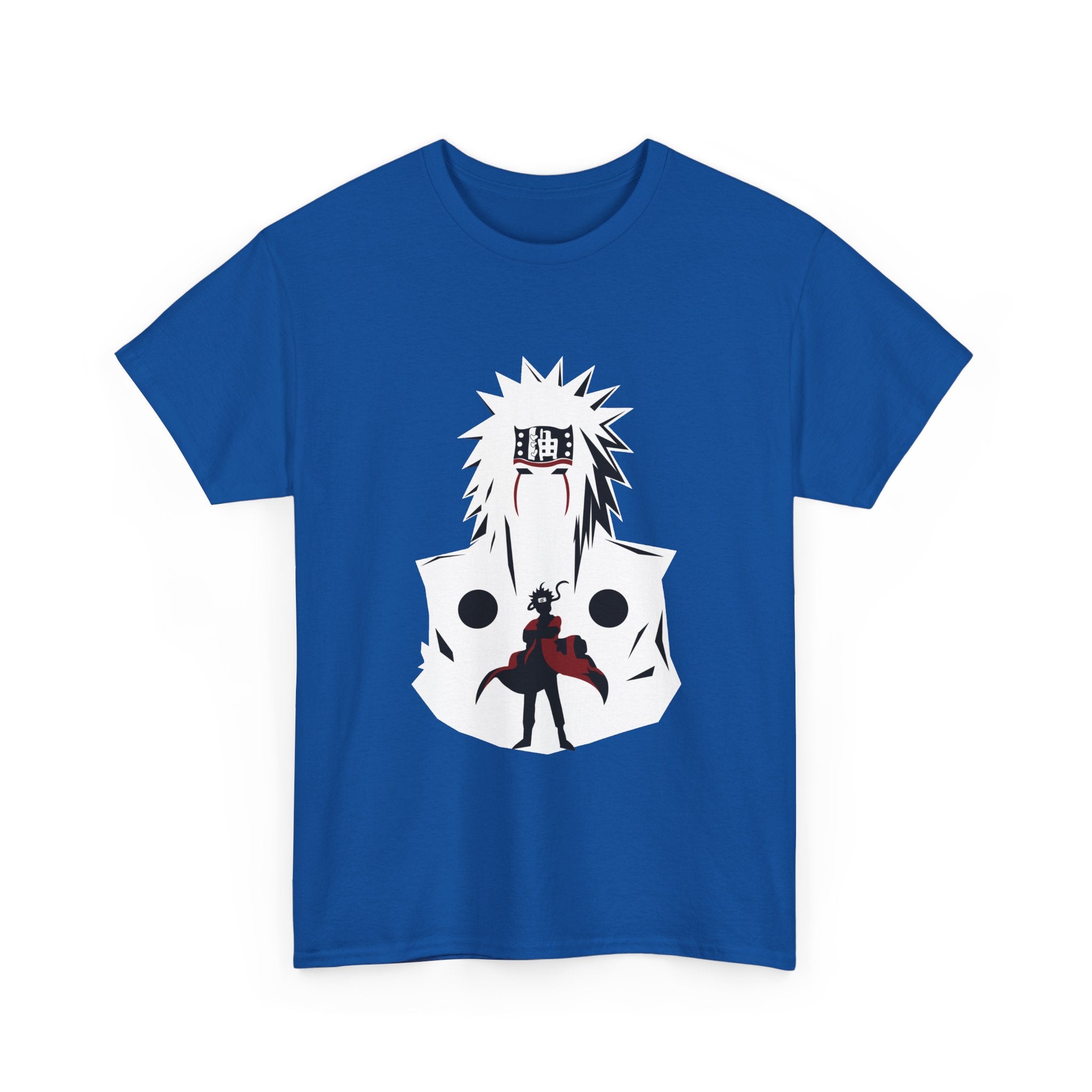 Anime Shadow Warrior T-Shirt — Silhouette Battle Graphic Tee