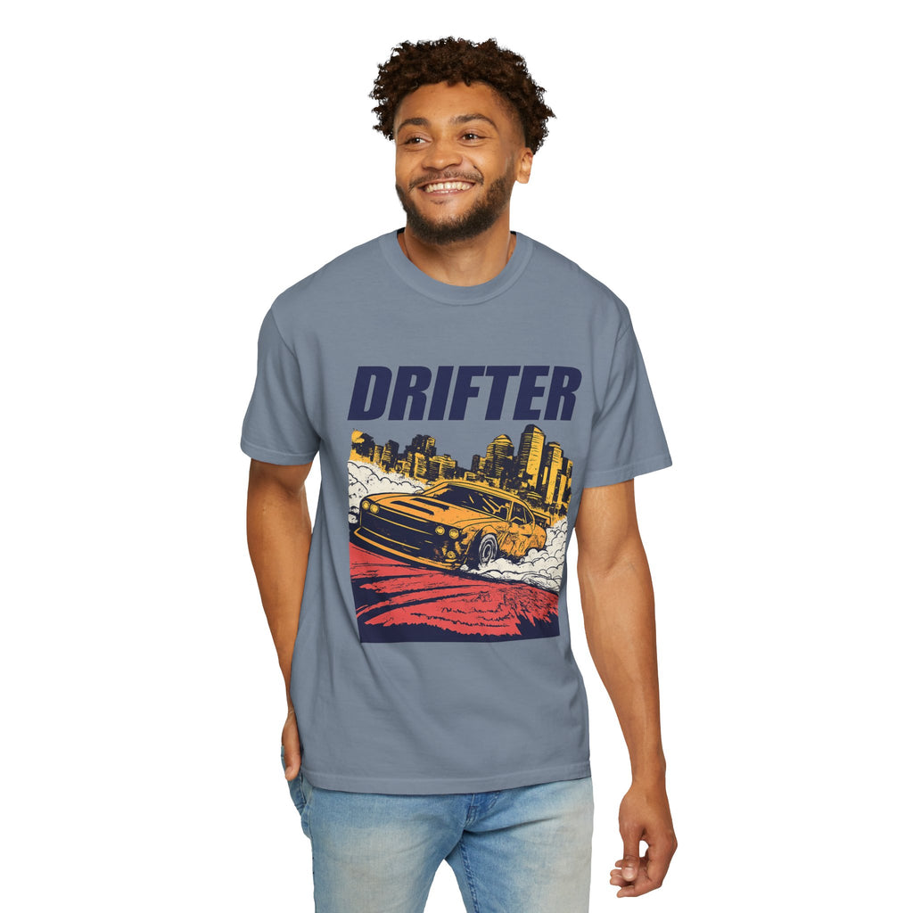 Drifter Street Racing T-Shirt — Retro Drift Car Graphic Tee