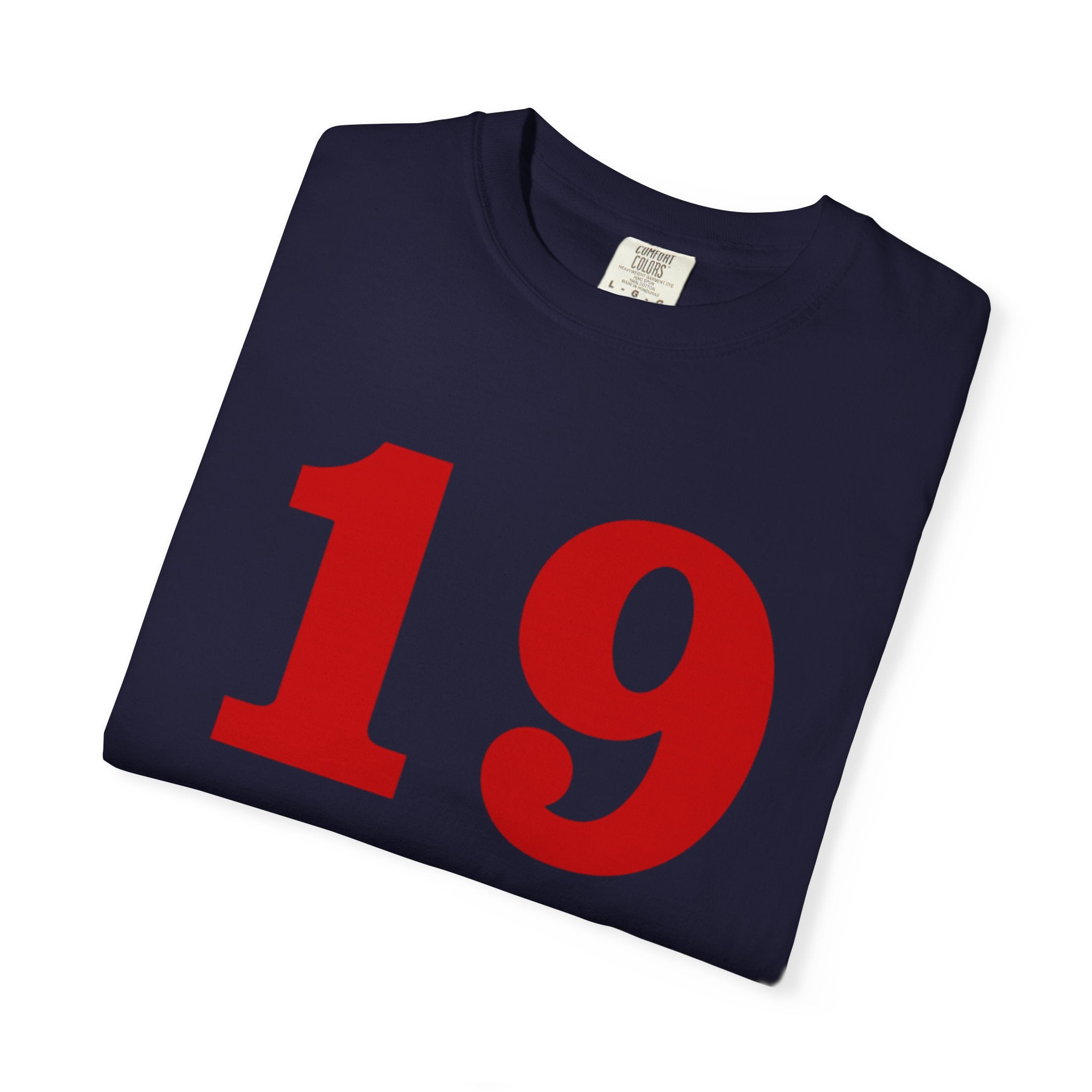 1999 Retro Number T-Shirt — Vintage Birth Year Tee