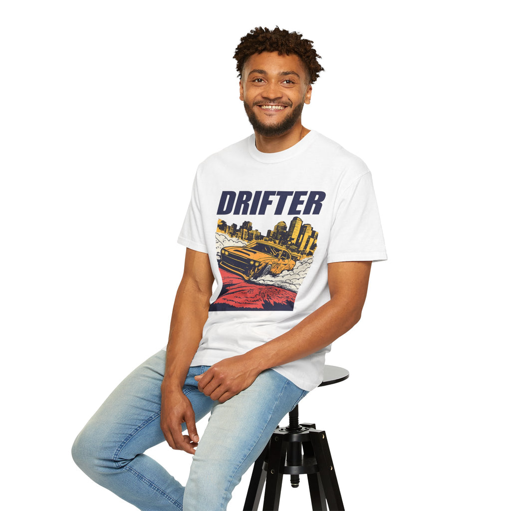 Drifter Street Racing T-Shirt — Retro Drift Car Graphic Tee