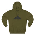 Hoodie - 'One Step at a Time' Mountain Graphic Fleece Hoodie