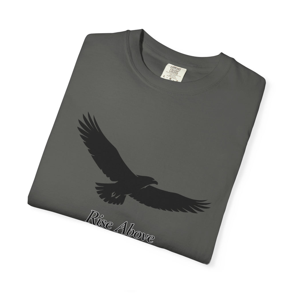 Rise Above Eagle T-Shirt — Inspirational Eagle Graphic Tee