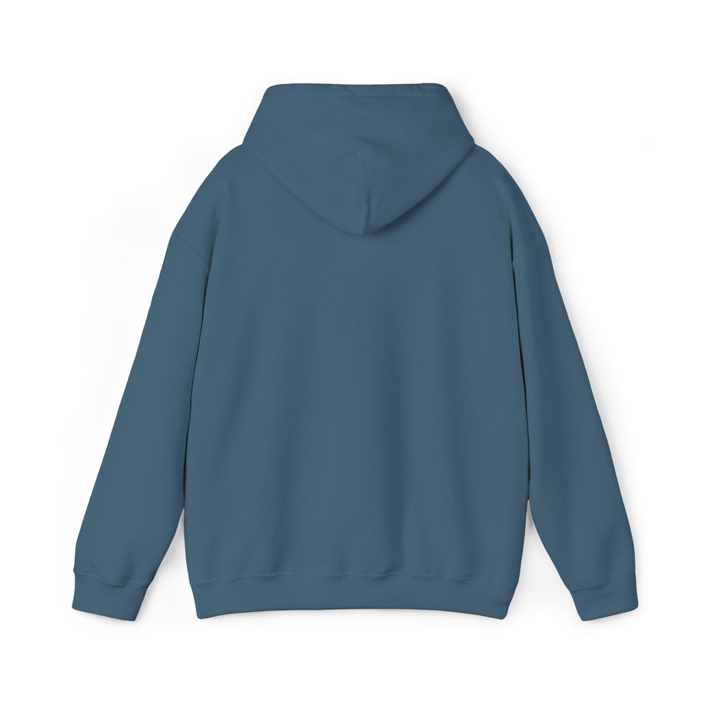 Minimal Cloud Outline Hoodie — Small White Cloud Graphic Embroidered