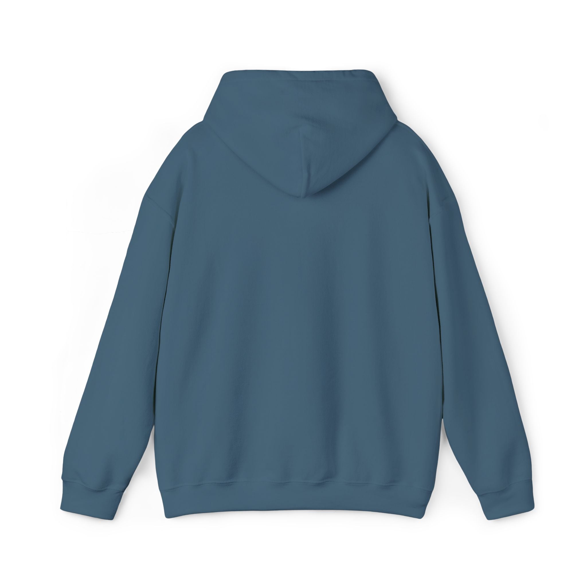Minimal Cloud Outline Hoodie — Small White Cloud Graphic Embroidered