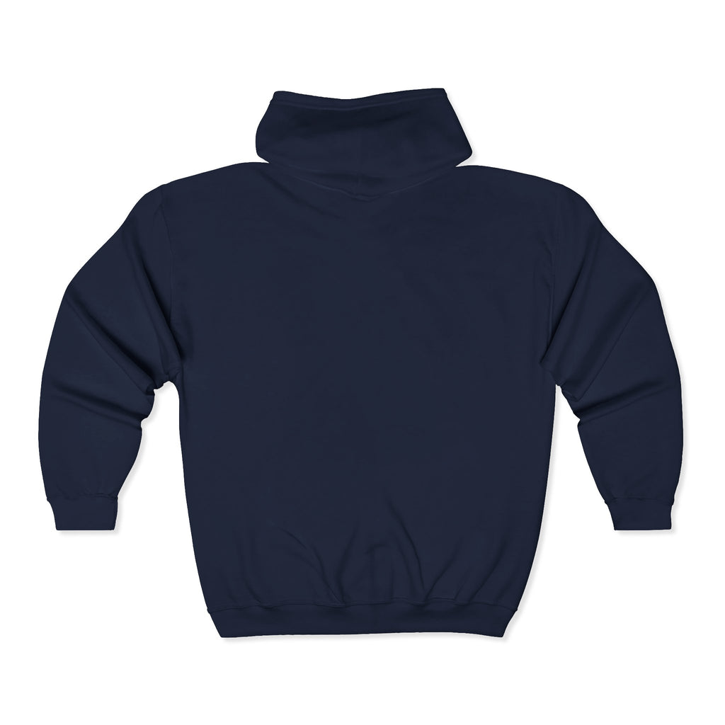 Next With Heart Zip Hoodie — 'NEXT' Graffiti Heart Full-Zip Hoodie