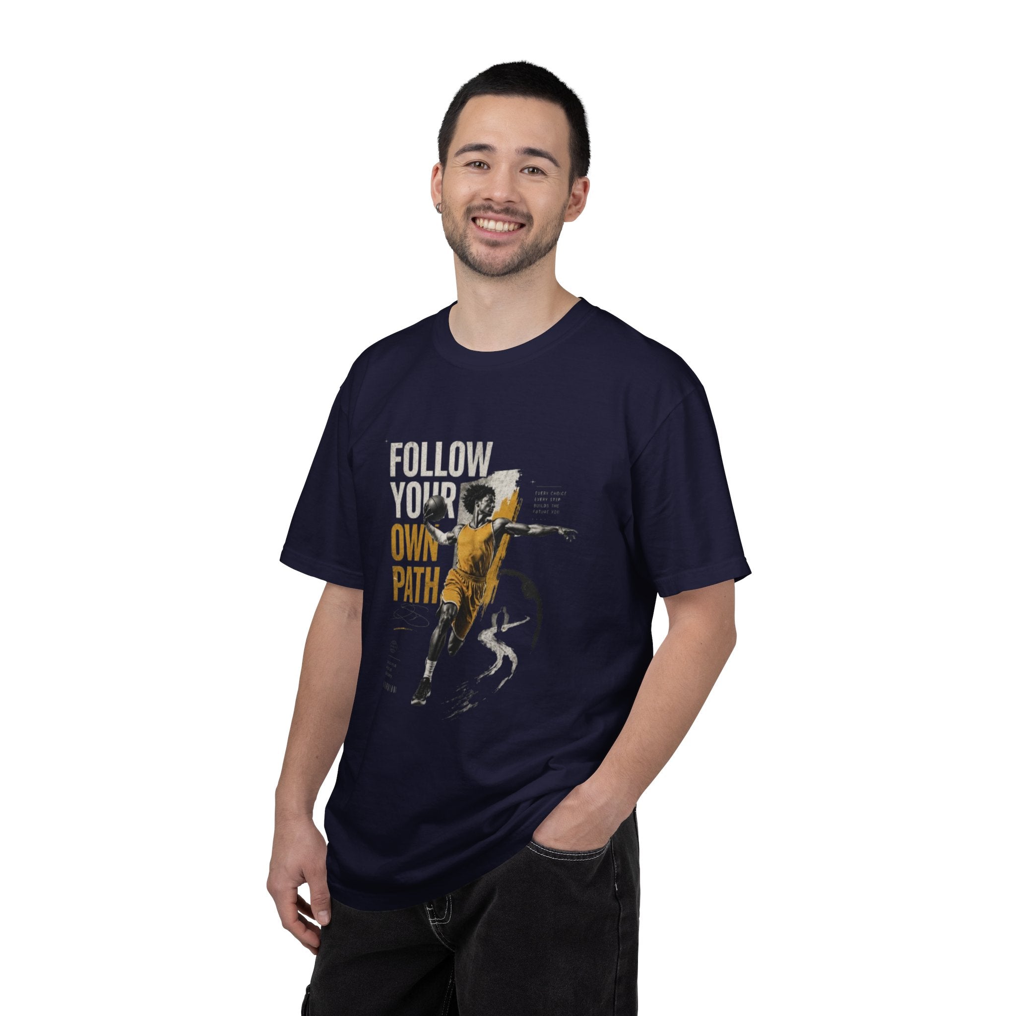 Follow Your Own Path T-Shirt — Inspirational Soccer Player Graphic Tee