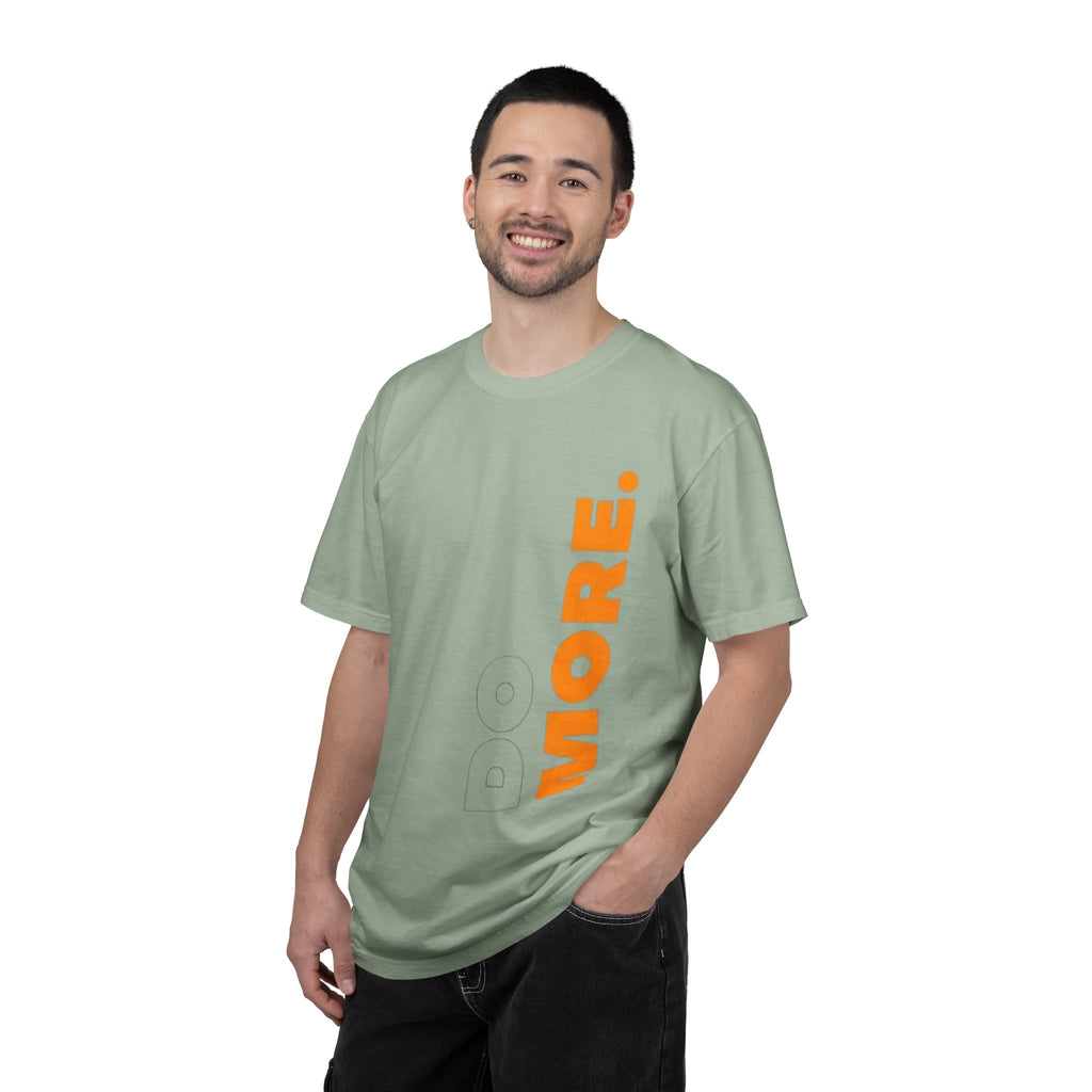 Do More T-Shirt — Motivational Vertical Print Tee