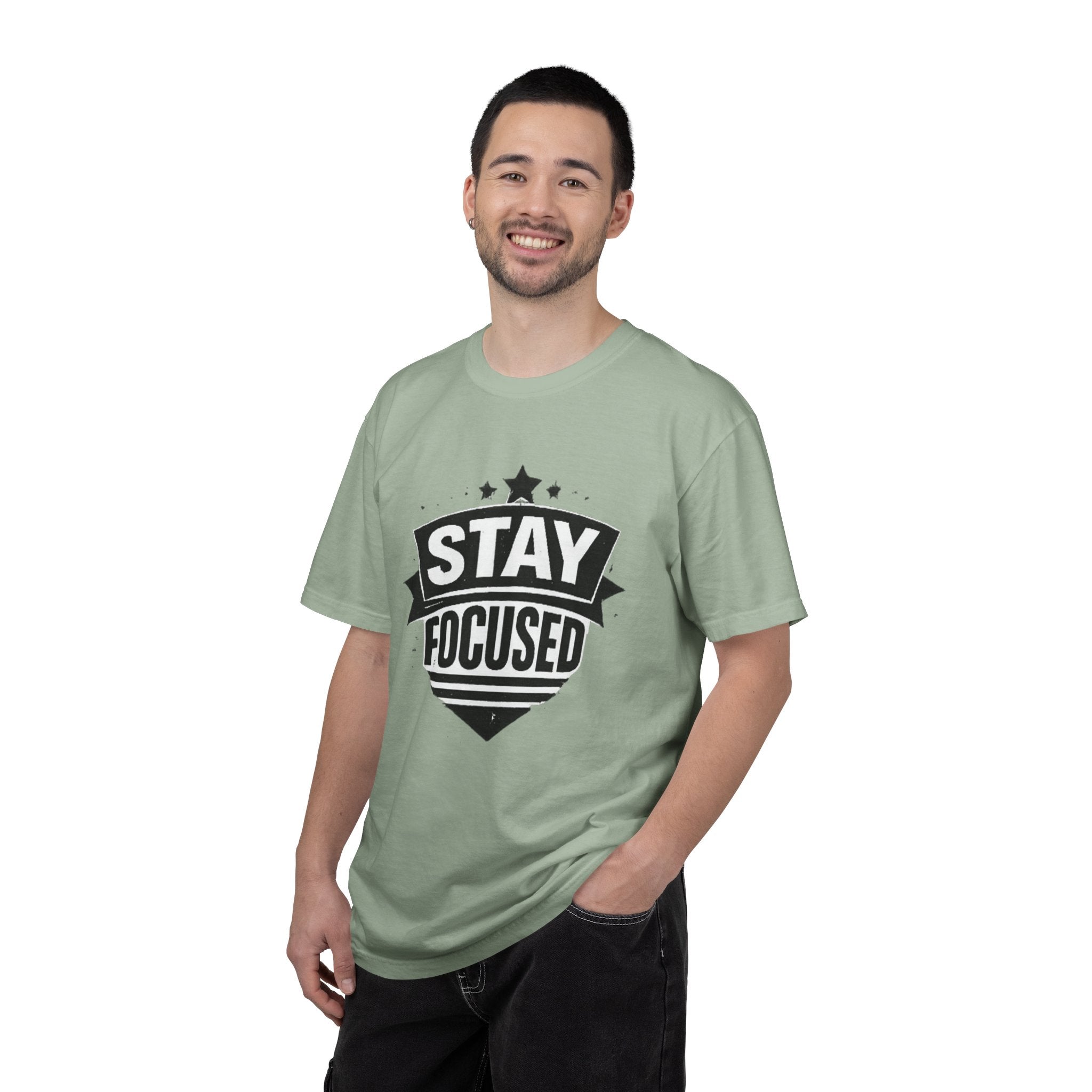 Stay Focused T-Shirt — Motivational Graphic Tee