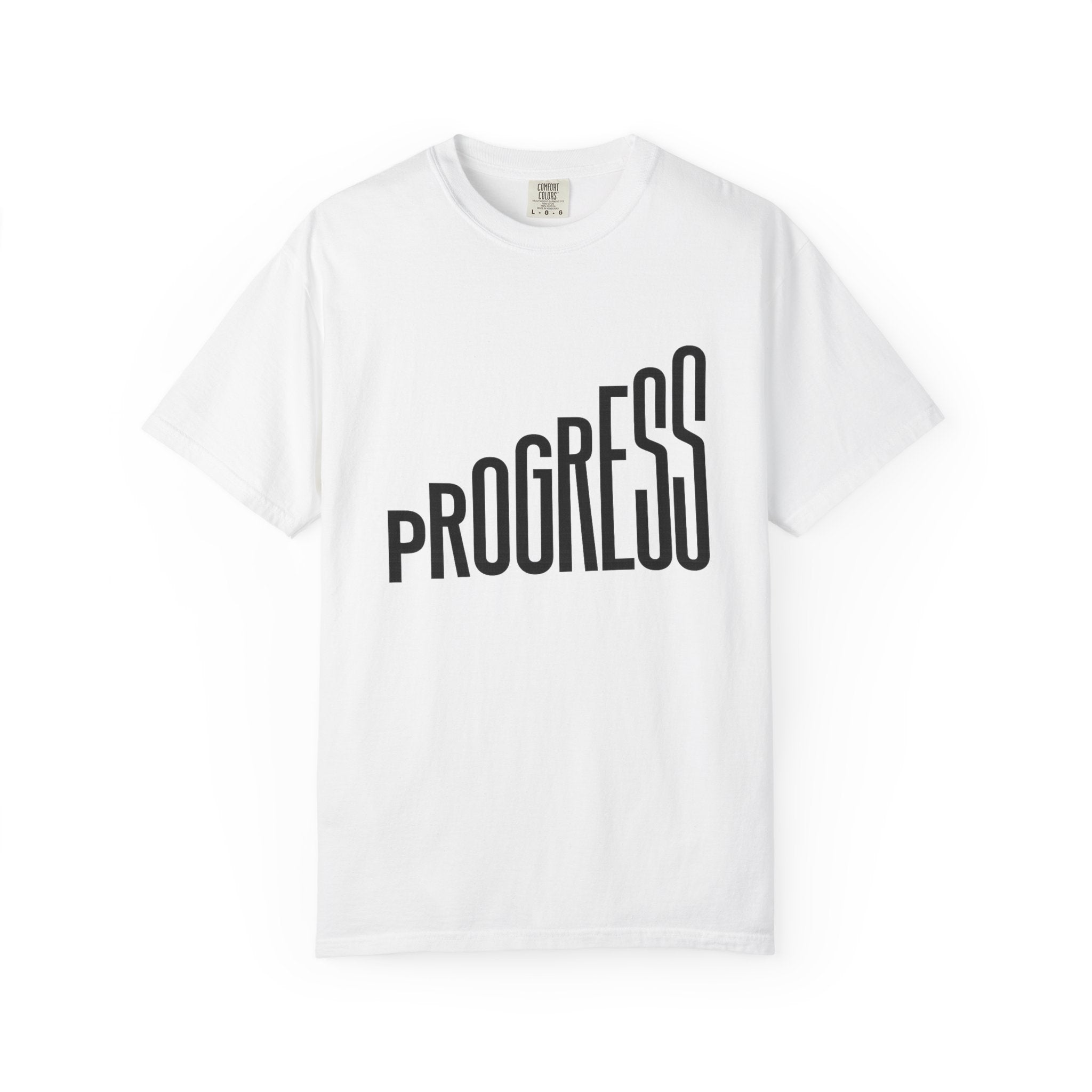 Progress Graphic T-Shirt — Modern Motivational Tee