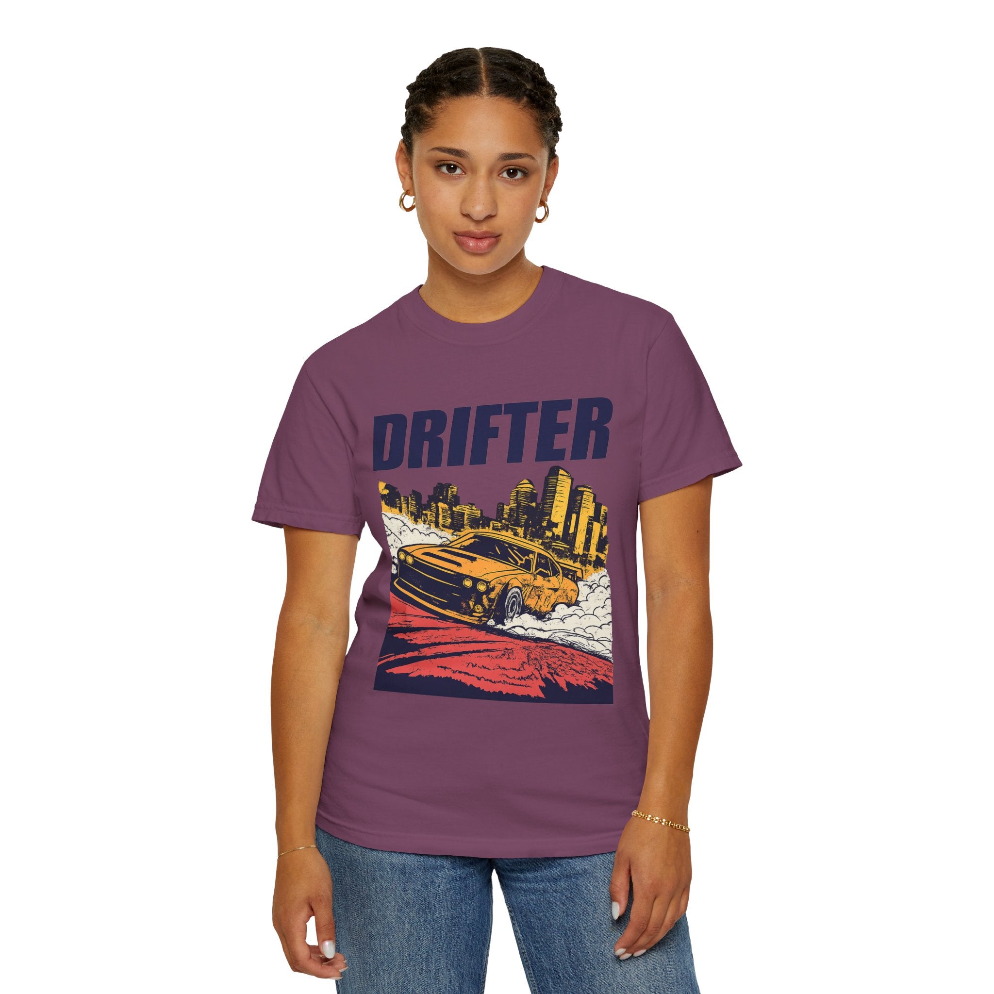 Drifter Street Racing T-Shirt — Retro Drift Car Graphic Tee