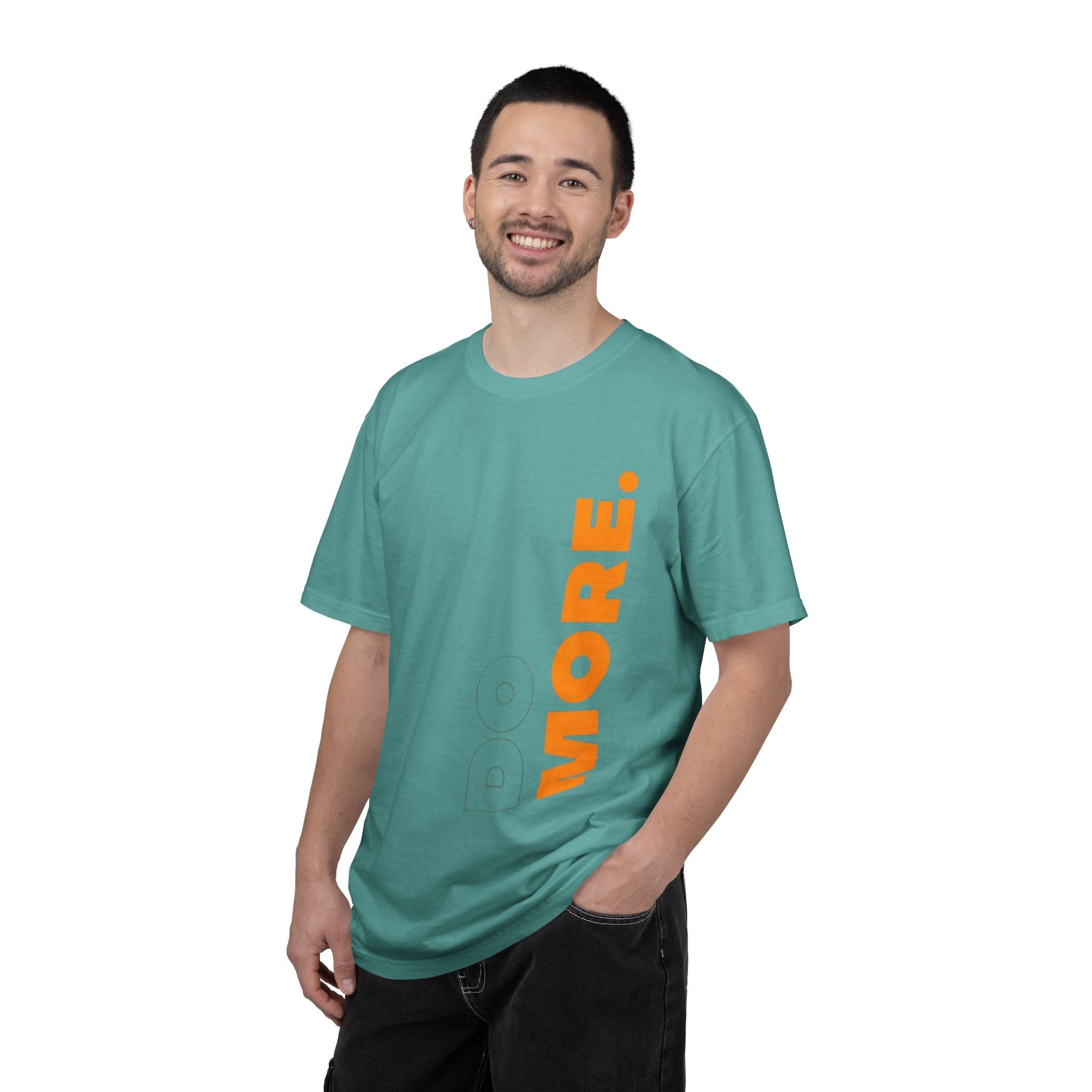 Do More T-Shirt — Motivational Vertical Print Tee
