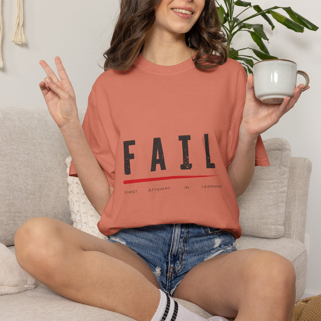 FAIL Graphic T‑Shirt — Minimalist Vintage Inspired Mens Tee