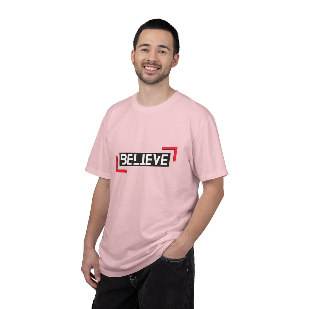Believe Graphic T-Shirt — Bold Motivational Tee