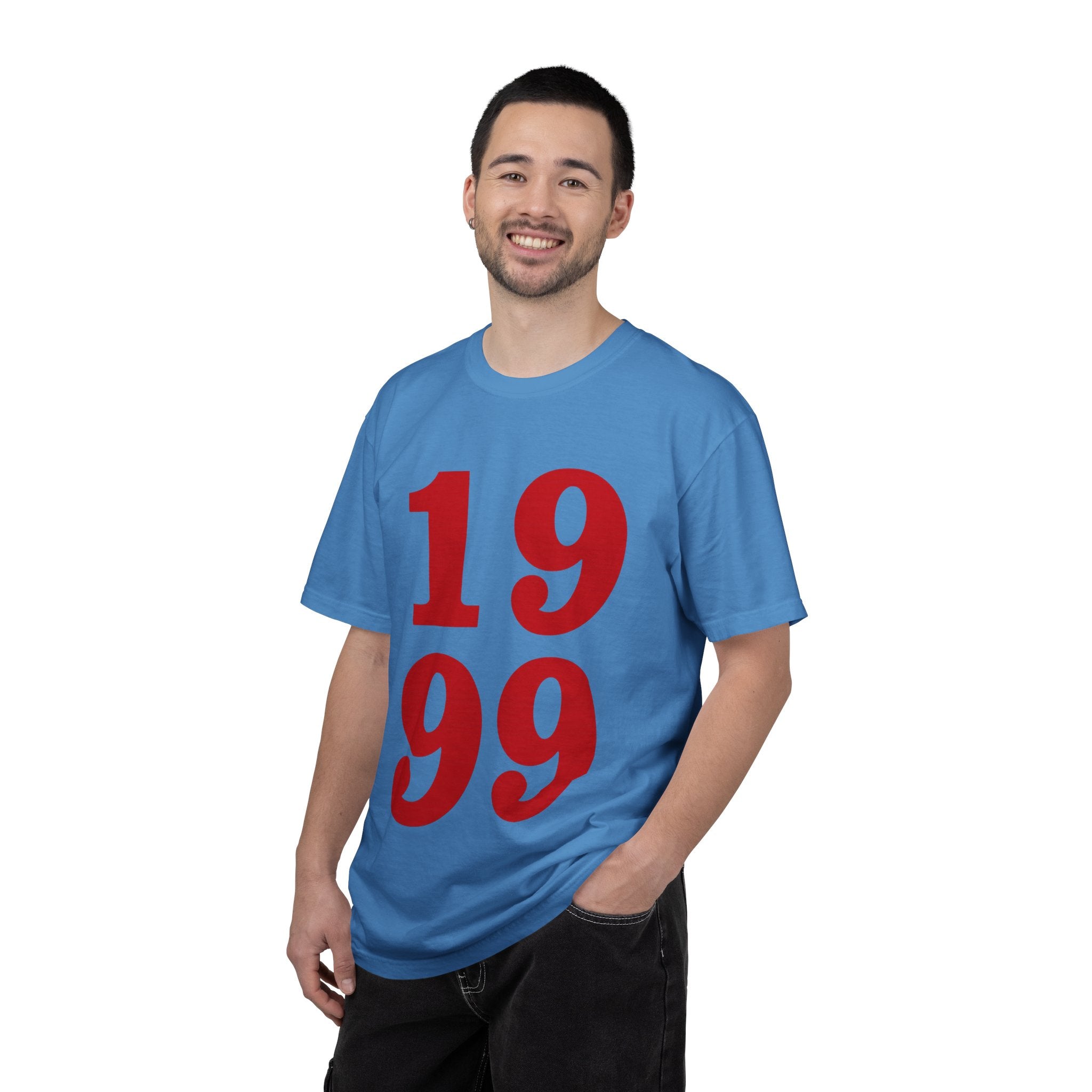 1999 Retro Number T-Shirt — Vintage Birth Year Tee