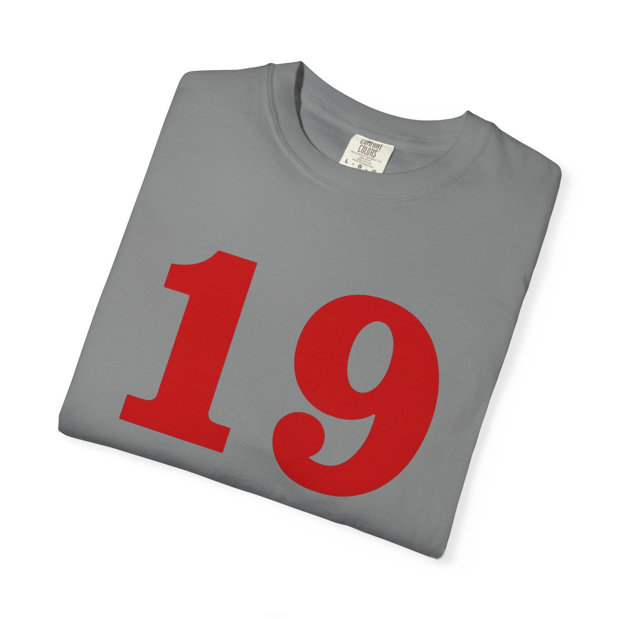 1999 Retro Number T-Shirt — Vintage Birth Year Tee