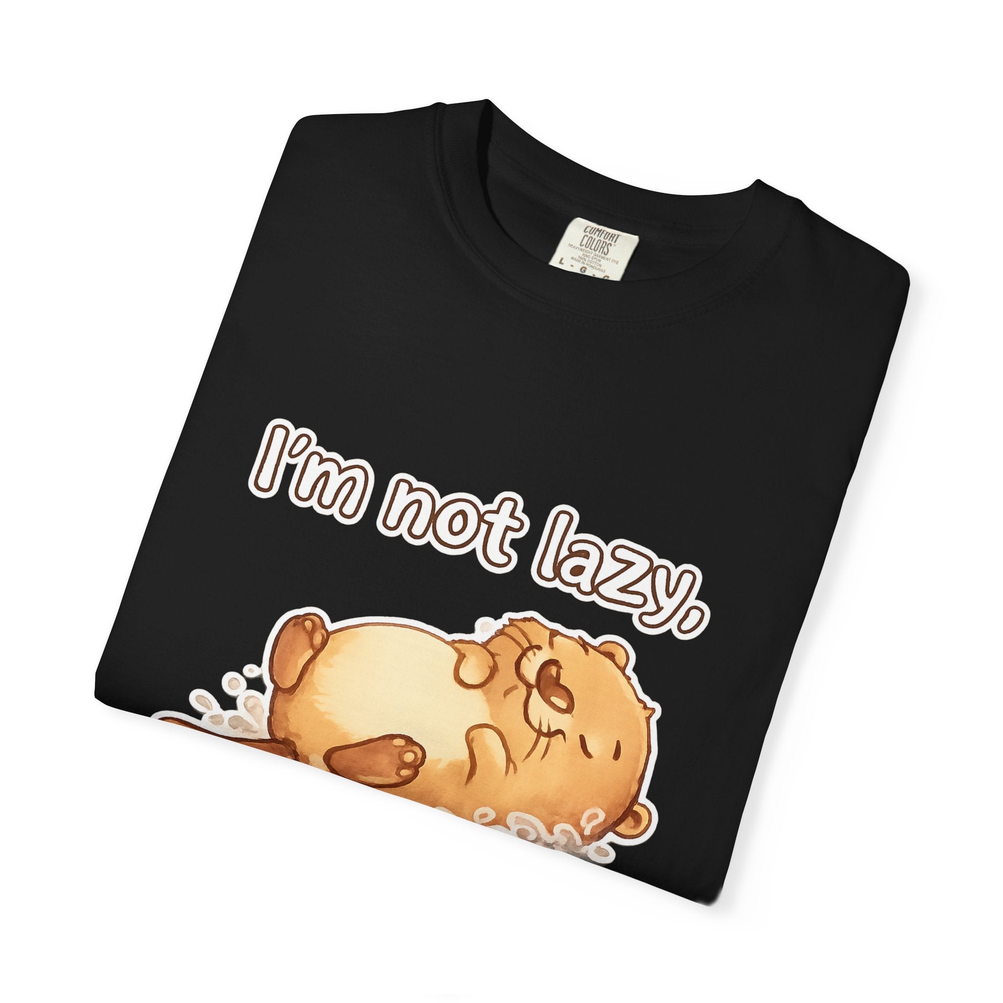 Funny 'I'm Not Lazy, I'm in Energy Saving Mode' T-Shirt