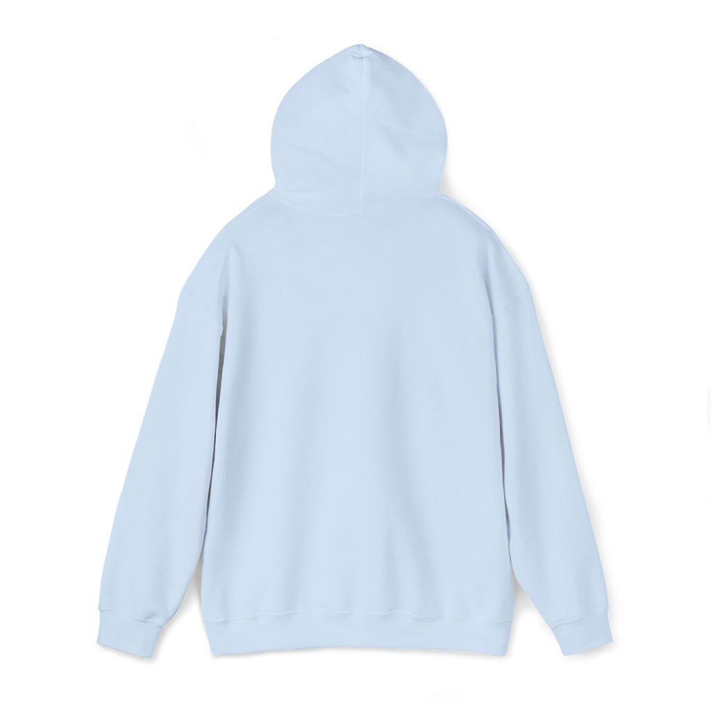 Mountain Triptych Hoodie — Minimalist Scenic Graphic Pullover Embroidered