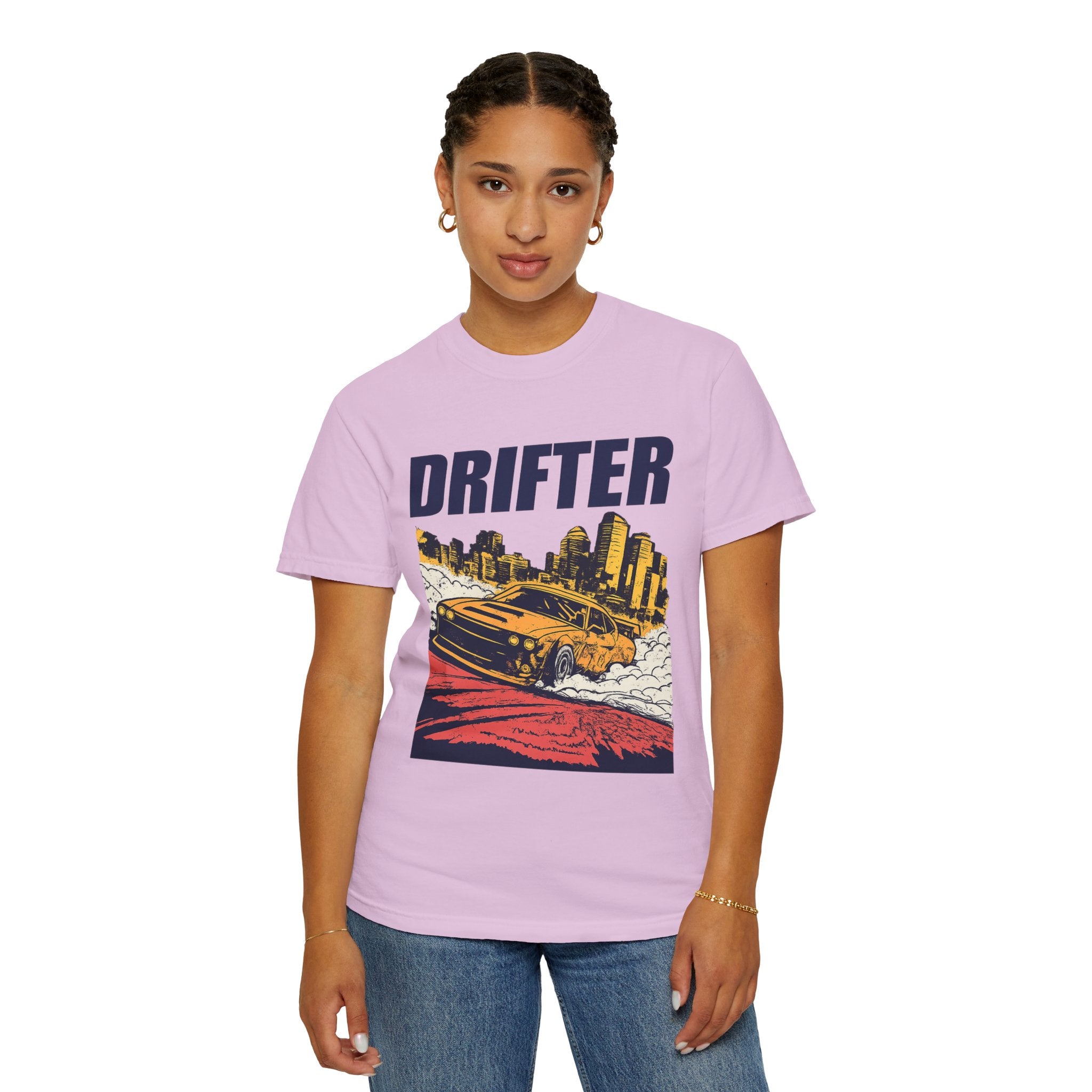 Drifter Street Racing T-Shirt — Retro Drift Car Graphic Tee