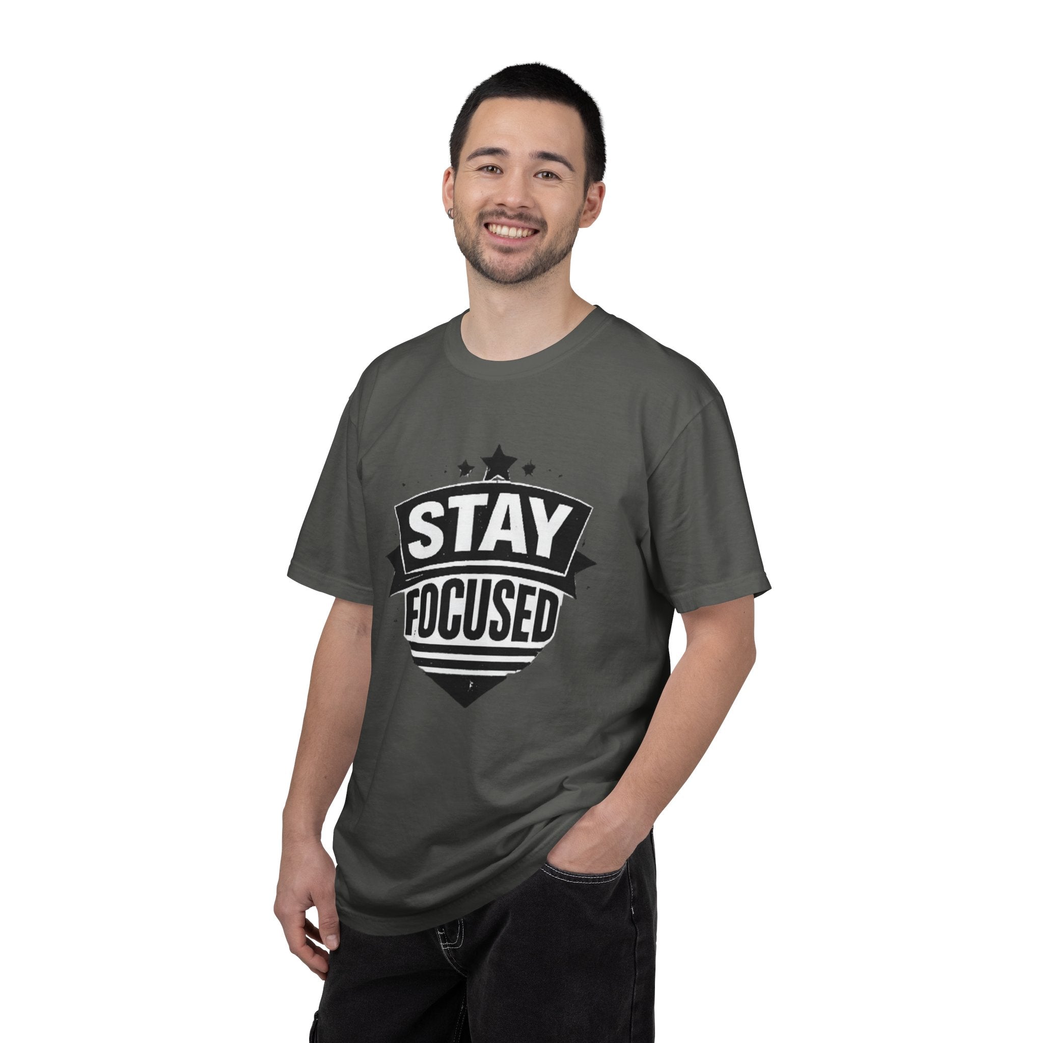 Stay Focused T-Shirt — Motivational Graphic Tee