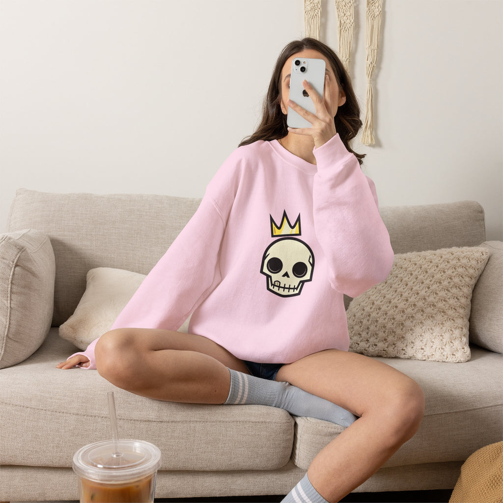 Crowned Skull Crewneck Sweatshirt