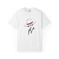 Minimal Straw Hat Silhouette T-Shirt
