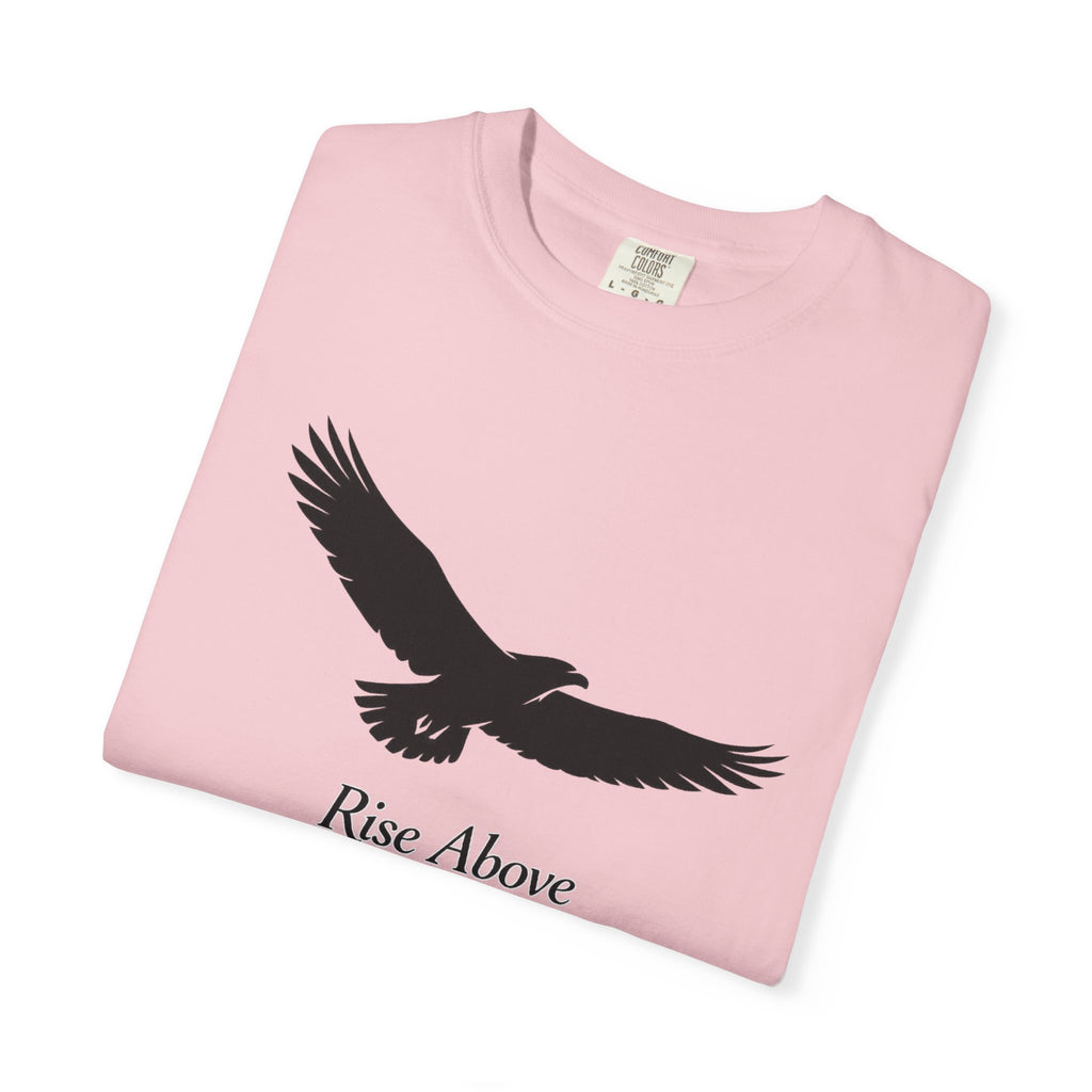Rise Above Eagle T-Shirt — Inspirational Eagle Graphic Tee