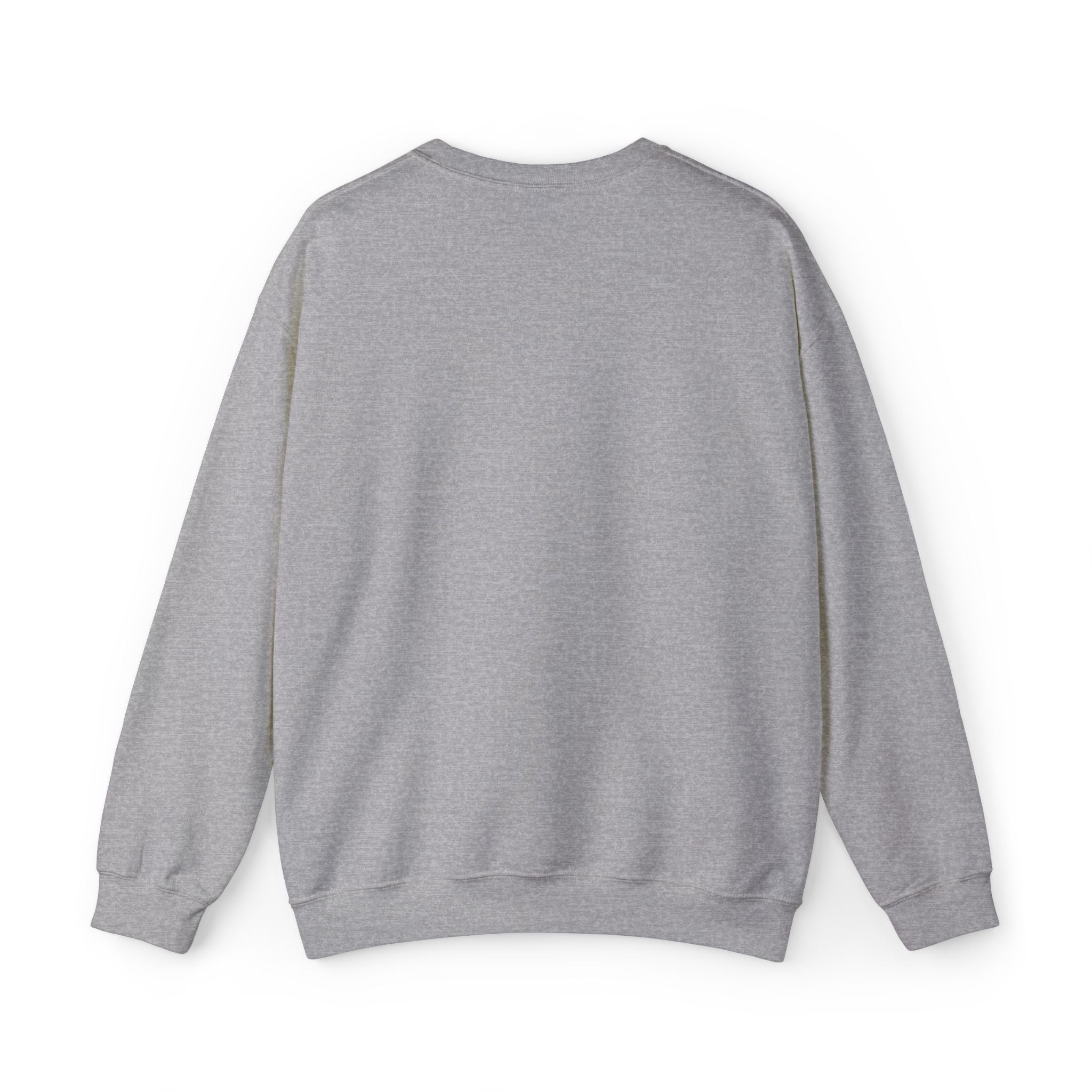 Live In The Moment Crewneck Sweatshirt — Minimal Clock Graphic Embroidered