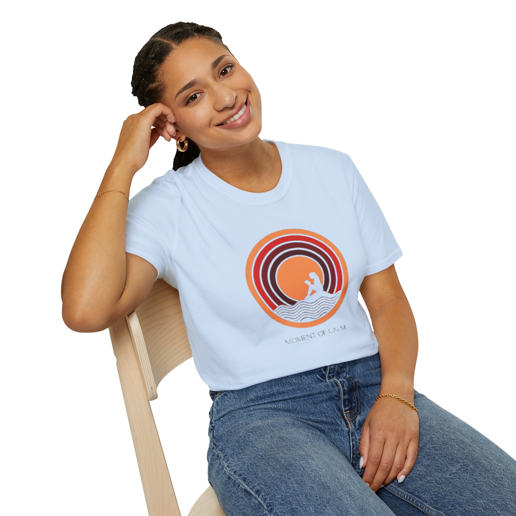 Sunset Surf T-Shirt — Retro Waves "Saltwater & Soul" Graphic Tee