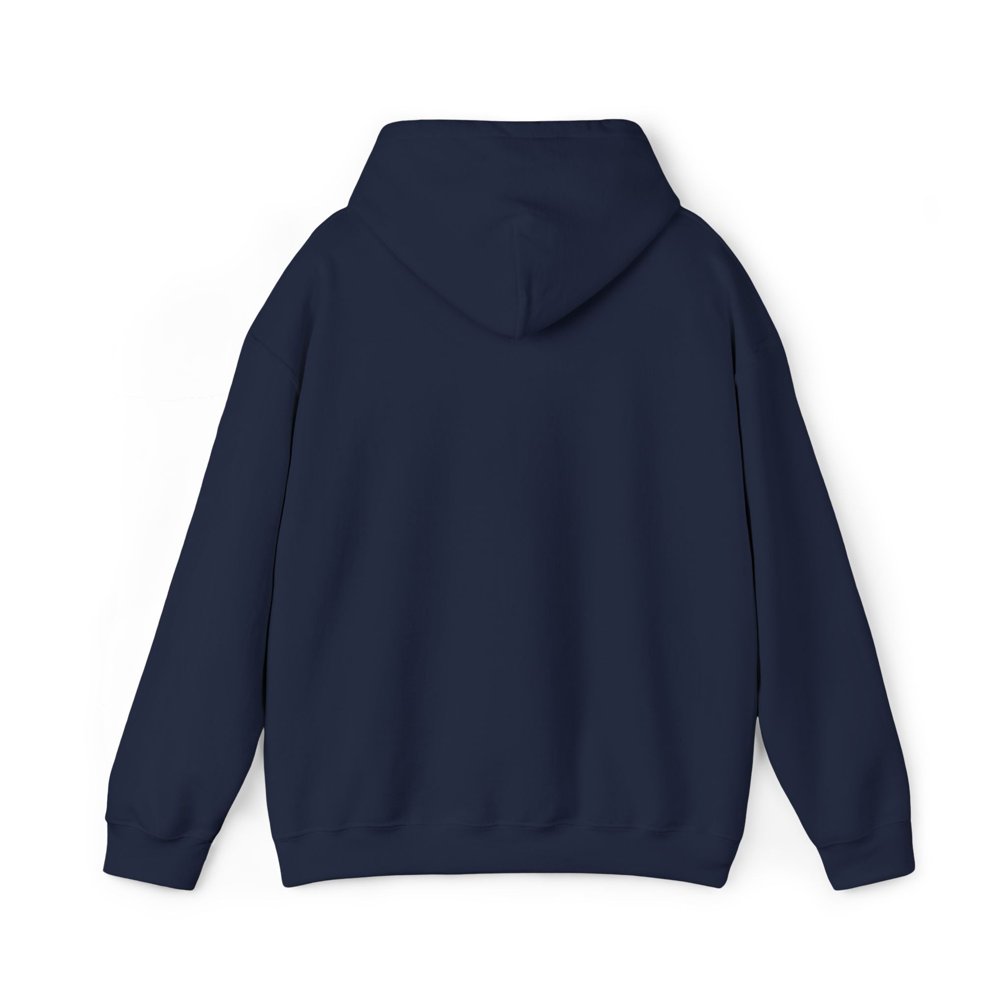Minimal Cloud Outline Hoodie — Small White Cloud Graphic Embroidered