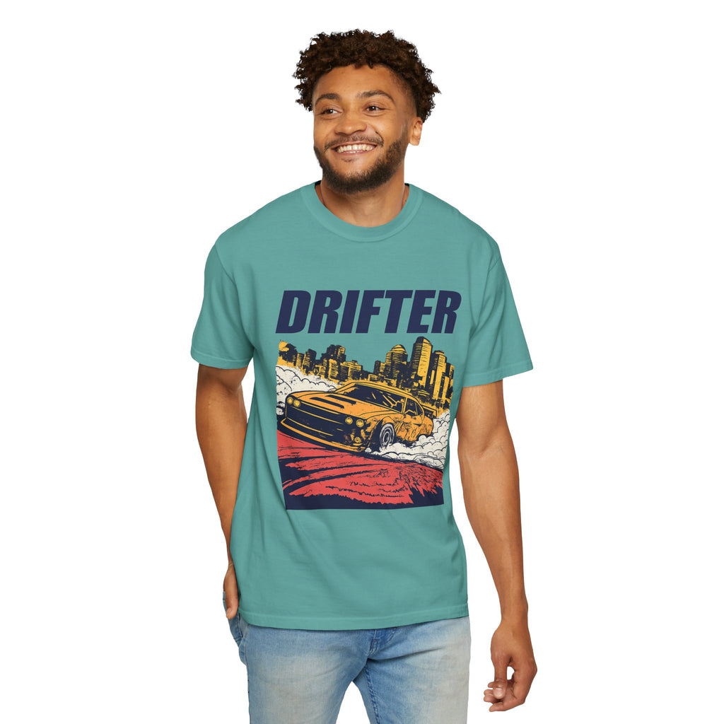 Drifter Street Racing T-Shirt — Retro Drift Car Graphic Tee