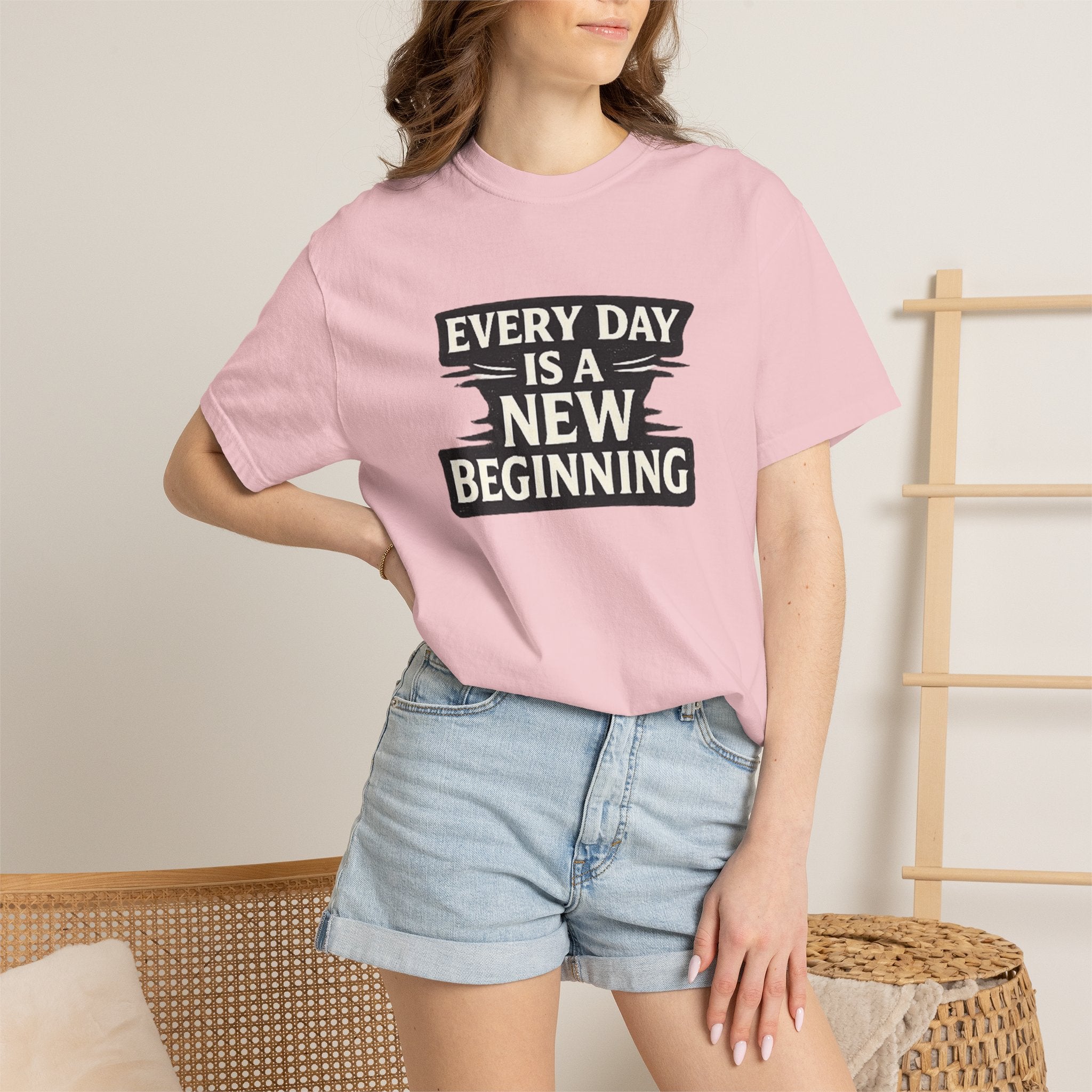 Every Day Is A New Beginning T-Shirt - Inspirational Motivational Tee