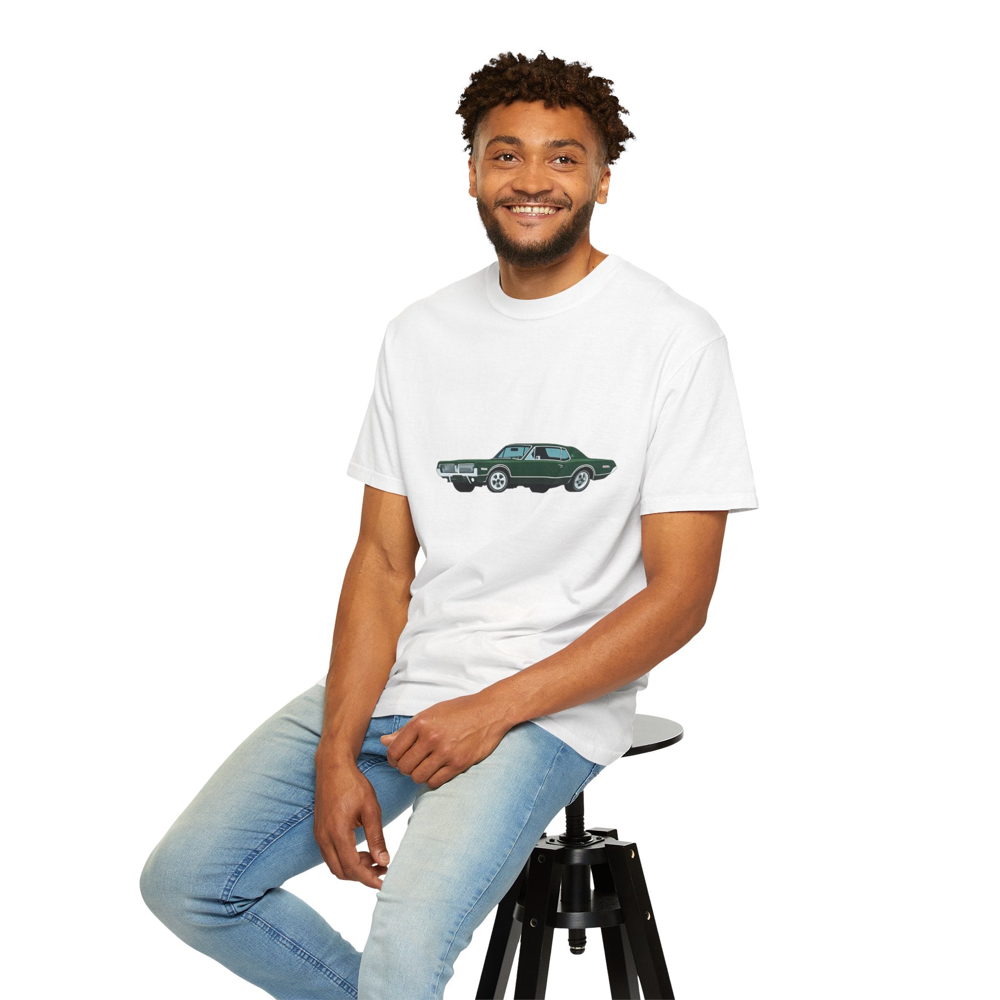 Vintage Green Muscle Car T-Shirt