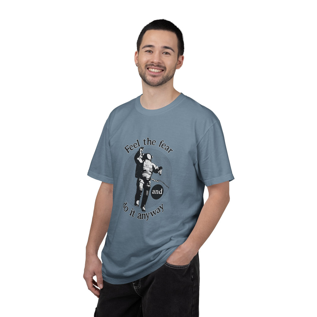 Astronaut 'Feel the Fear and Do It Anyway' Graphic T‑Shirt