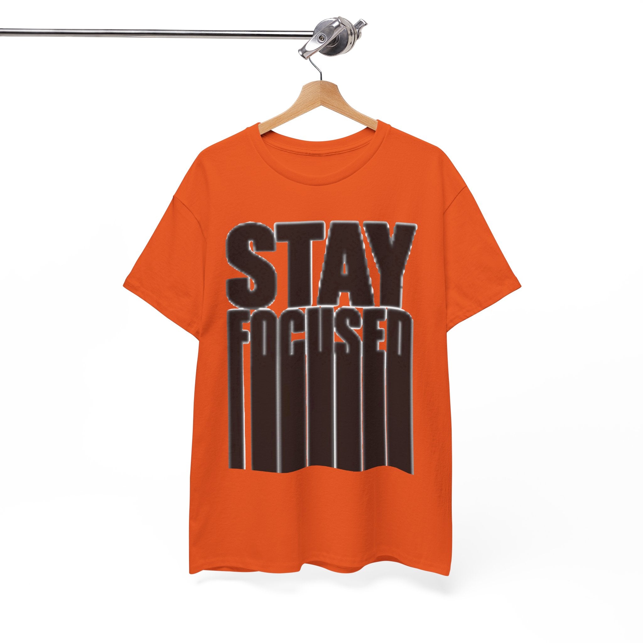 Stay Focused Tee — Motivational Graphic T‑Shirt